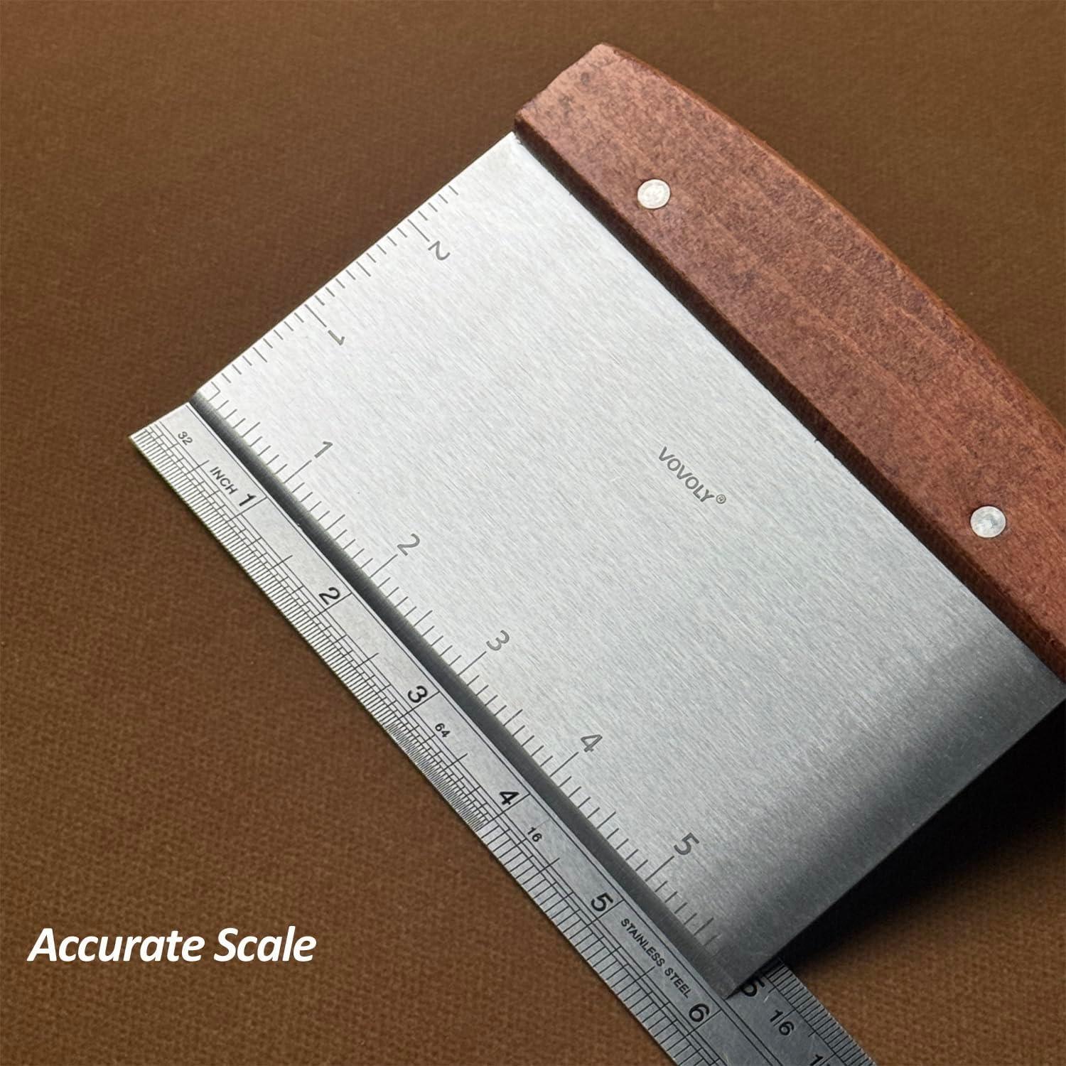 Juego de Espátulas de Acero Inoxidable Vovoly 3 Piezas