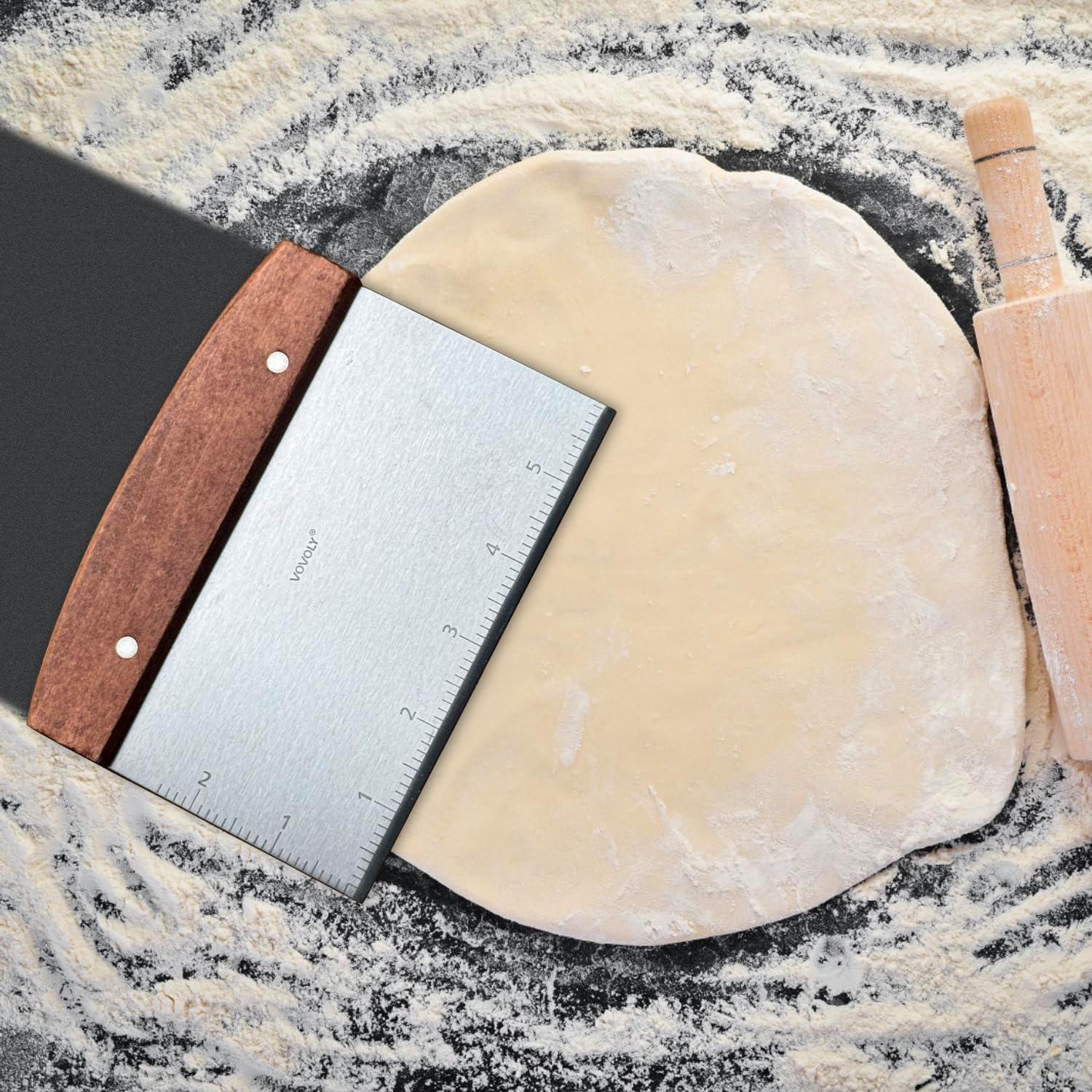 Juego de Espátulas de Acero Inoxidable Vovoly 3 Piezas