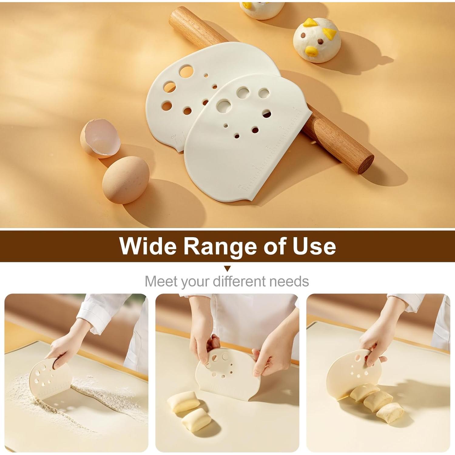 Cortador de Masa AILUROPODA 2 Piezas con Escala Doble