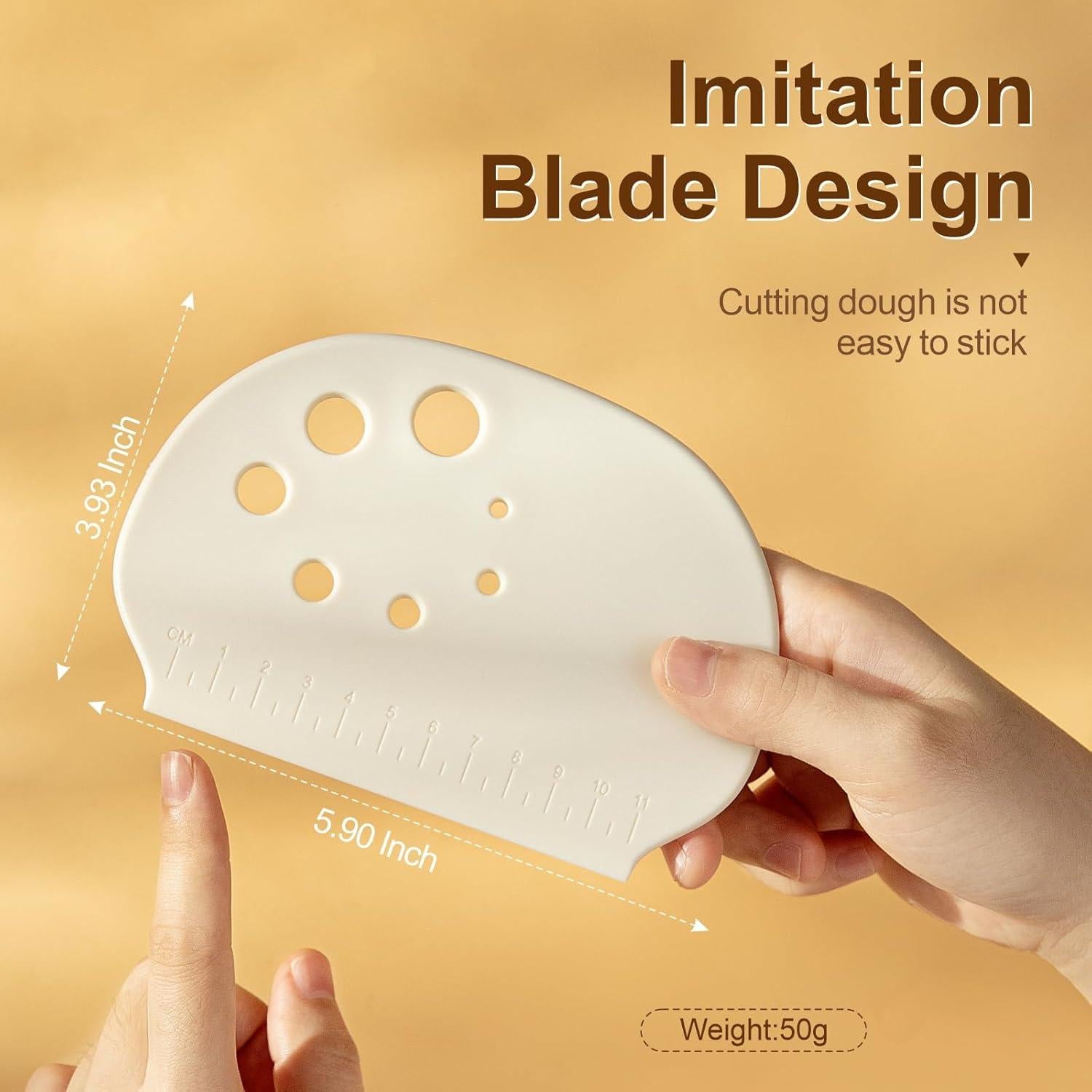 Cortador de Masa AILUROPODA 2 Piezas con Escala Doble