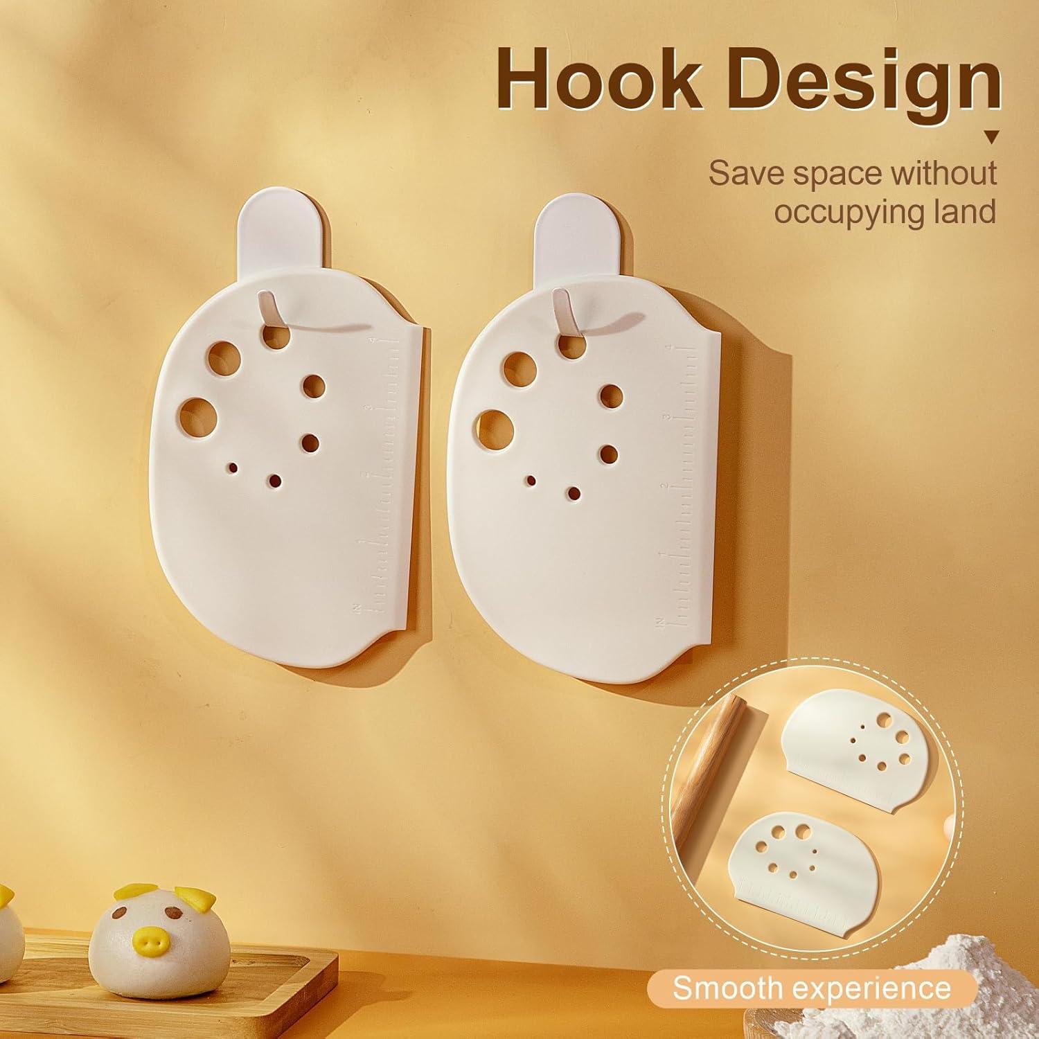 Cortador de Masa AILUROPODA 2 Piezas con Escala Doble