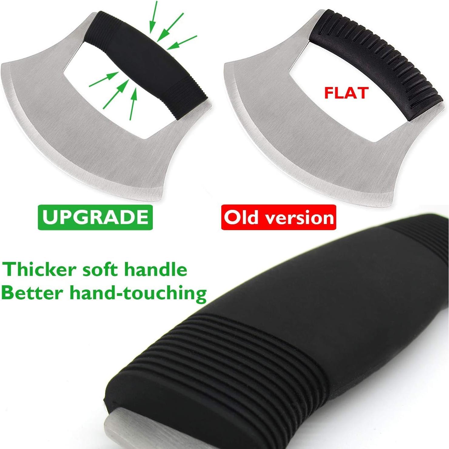 Cortador de Pizza Ulu KEISSCO Acero Inoxidable 16.5 cm