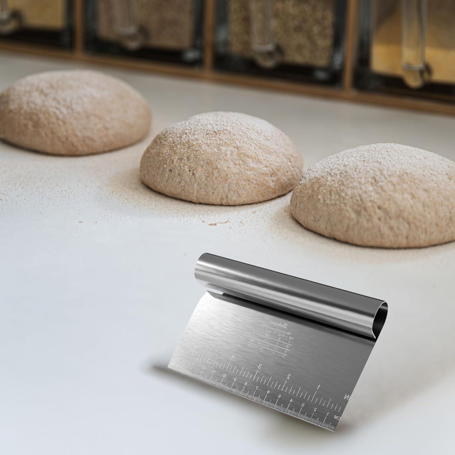 Cortador de Masa Bakerpan Acero Inoxidable Juego 3 Piezas