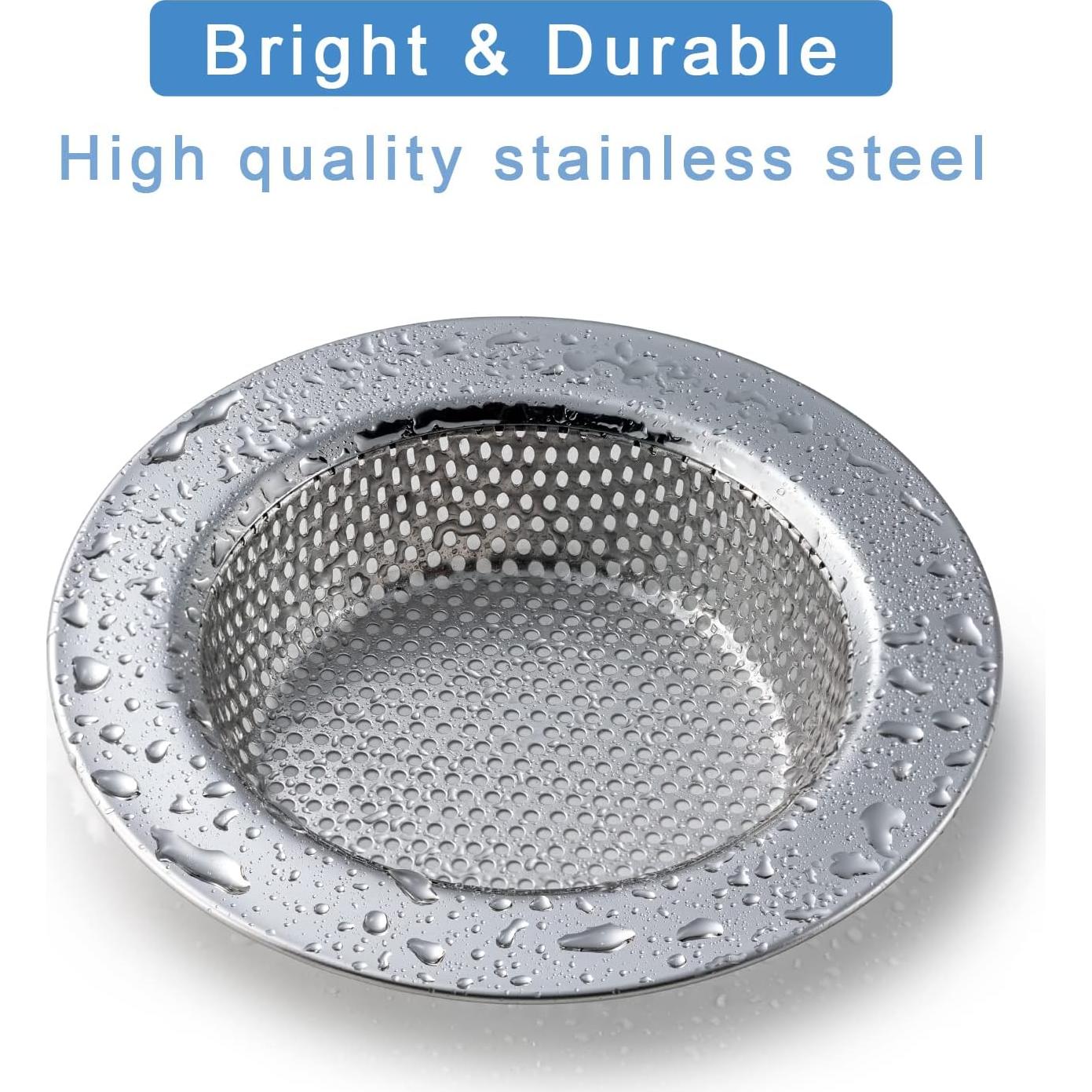 Filtro de Fregadero Doble Capa Honmein 11.4 cm Acero Inoxidable