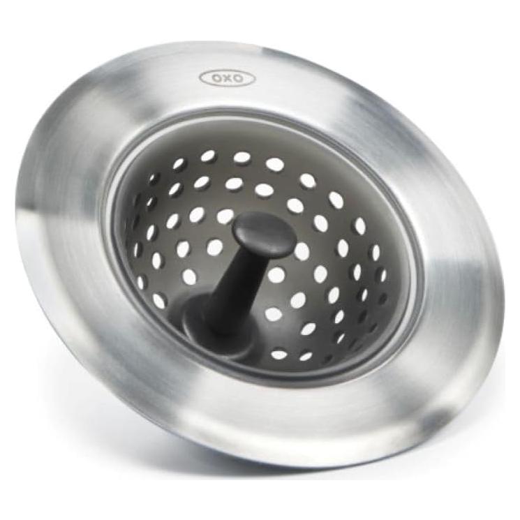 Colador de Fregadero OXO Good Grips Silicona Negro