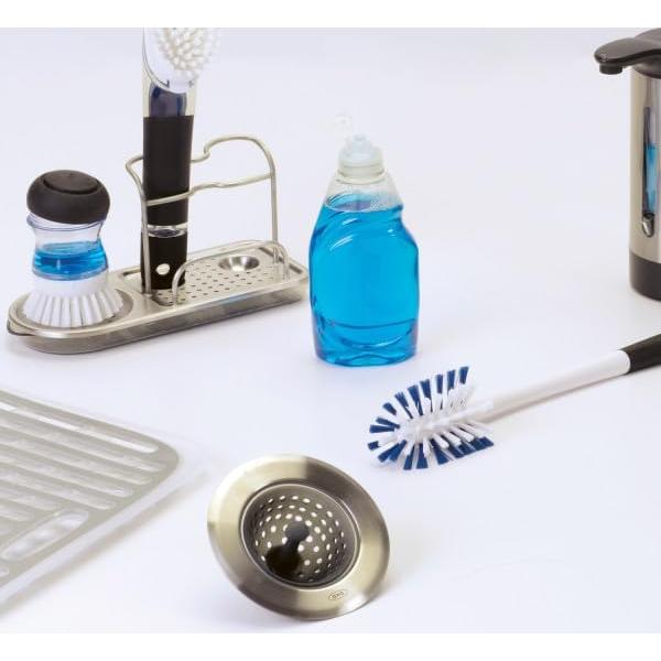 Colador de Fregadero OXO Good Grips Silicona Negro