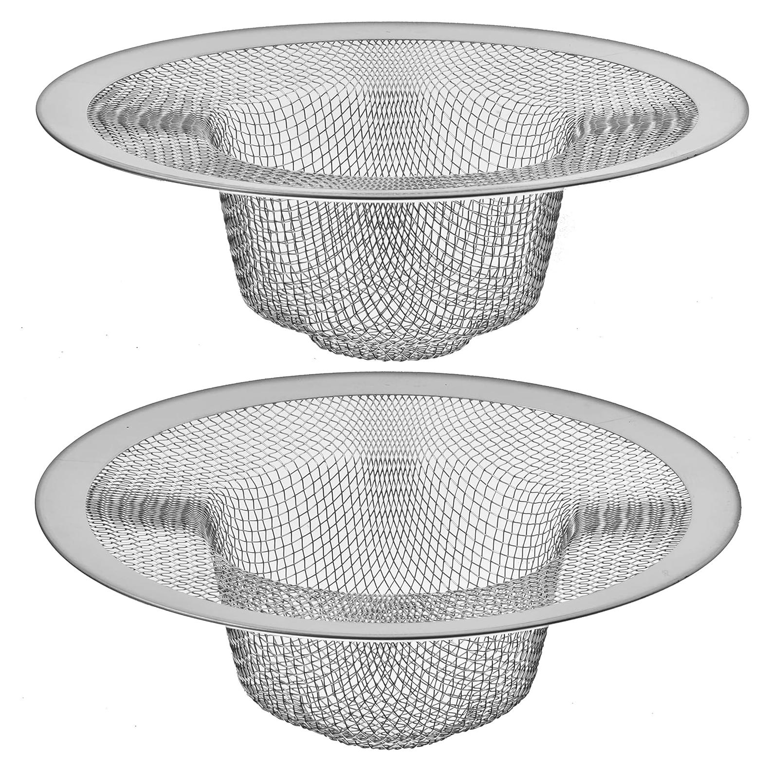 Filtro de Desagüe de Cocina Hilltop 2 Piezas Acero Inoxidable