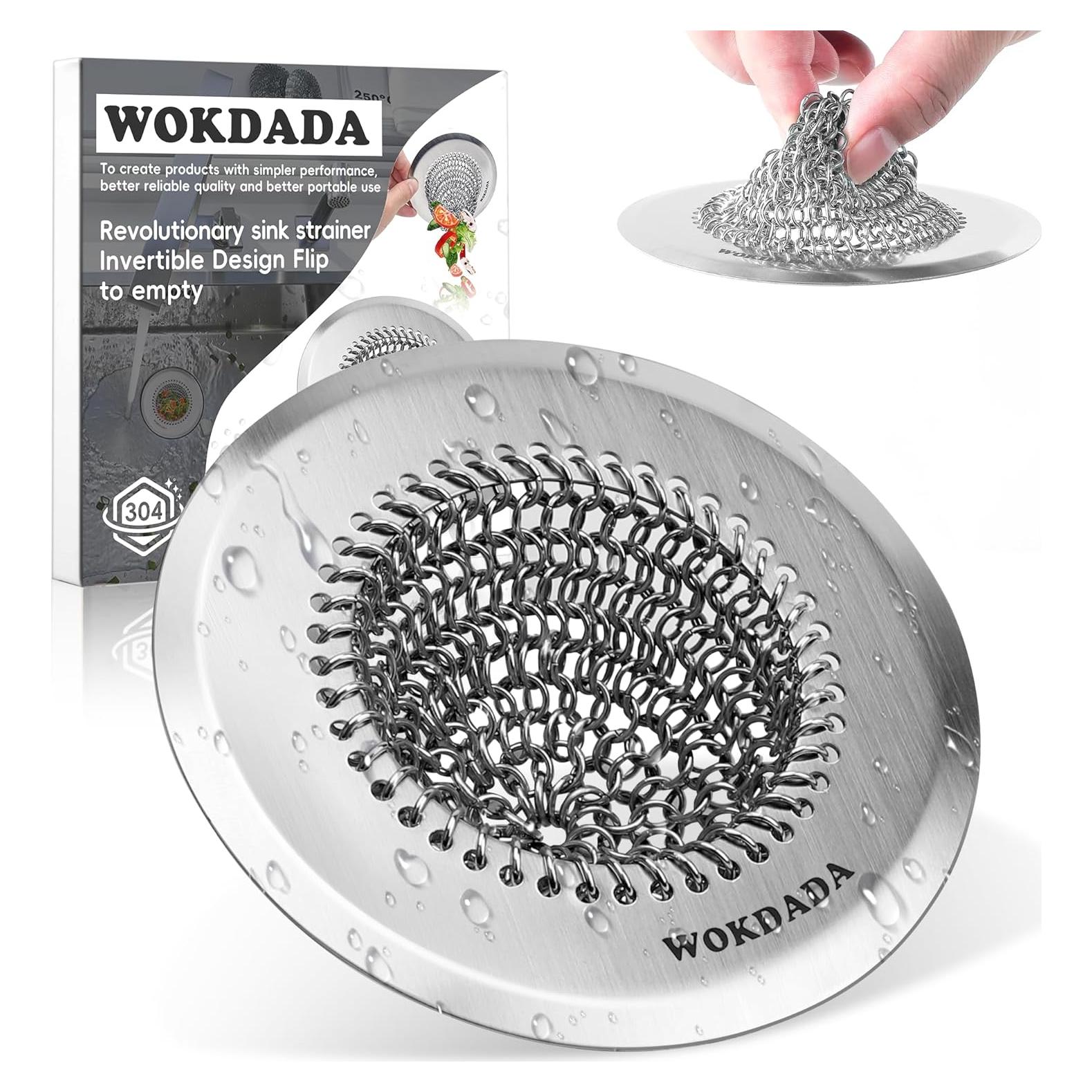 Colador de Fregadero Wokdada de Acero Inoxidable 11.2 cm