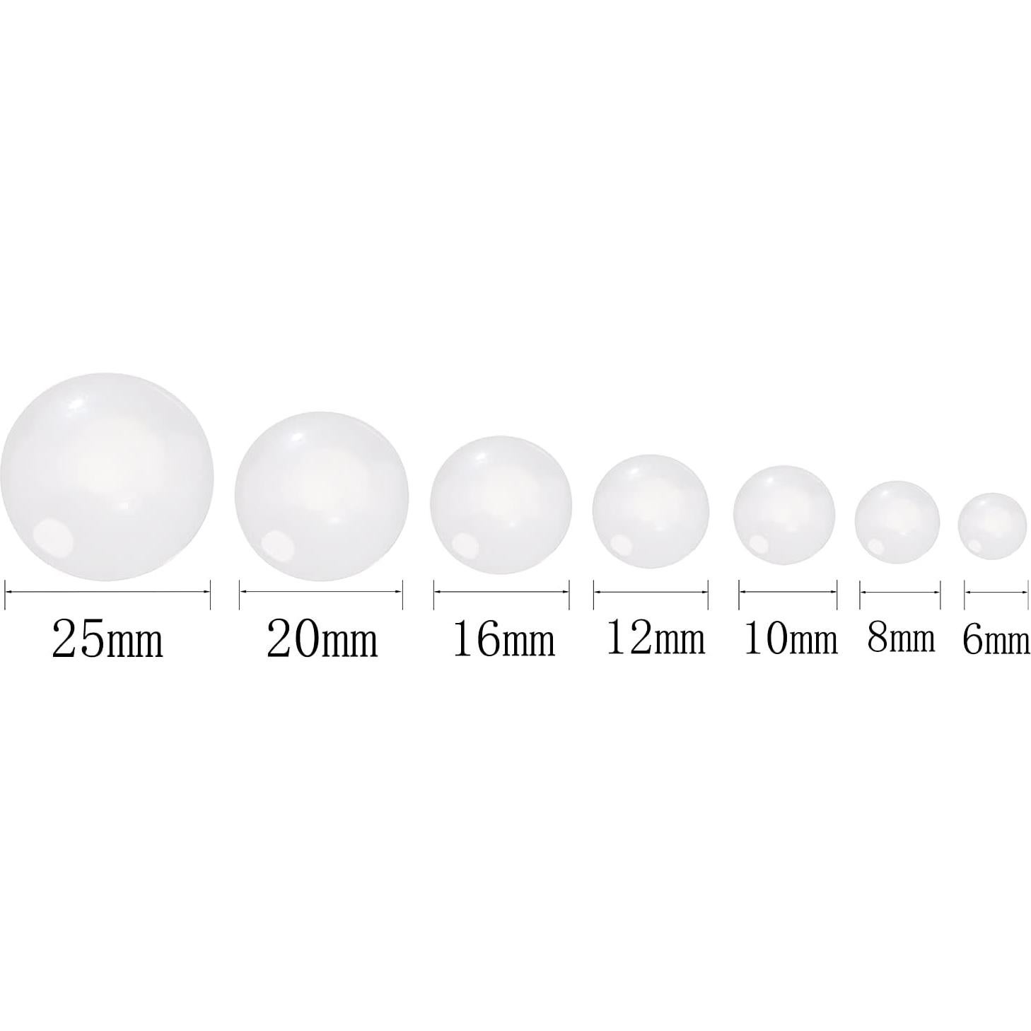 Cabochones de Vidrio Shapenty 70 Piezas 6-25mm Joyería DIY