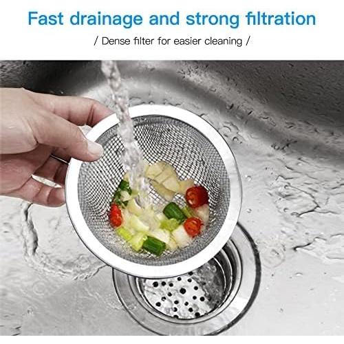 Juego de 4 coladores de acero inoxidable Maxware 11,43 cm