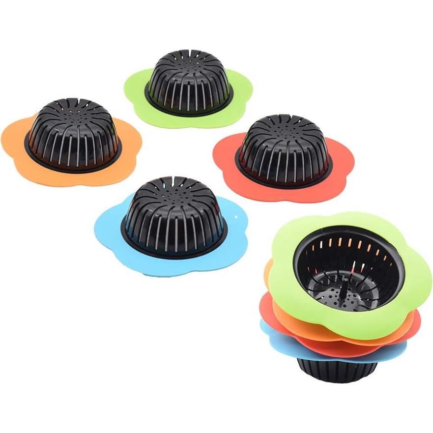 Colador de Fregadero Tmflove 4 Piezas Multicolor 11.4 cm