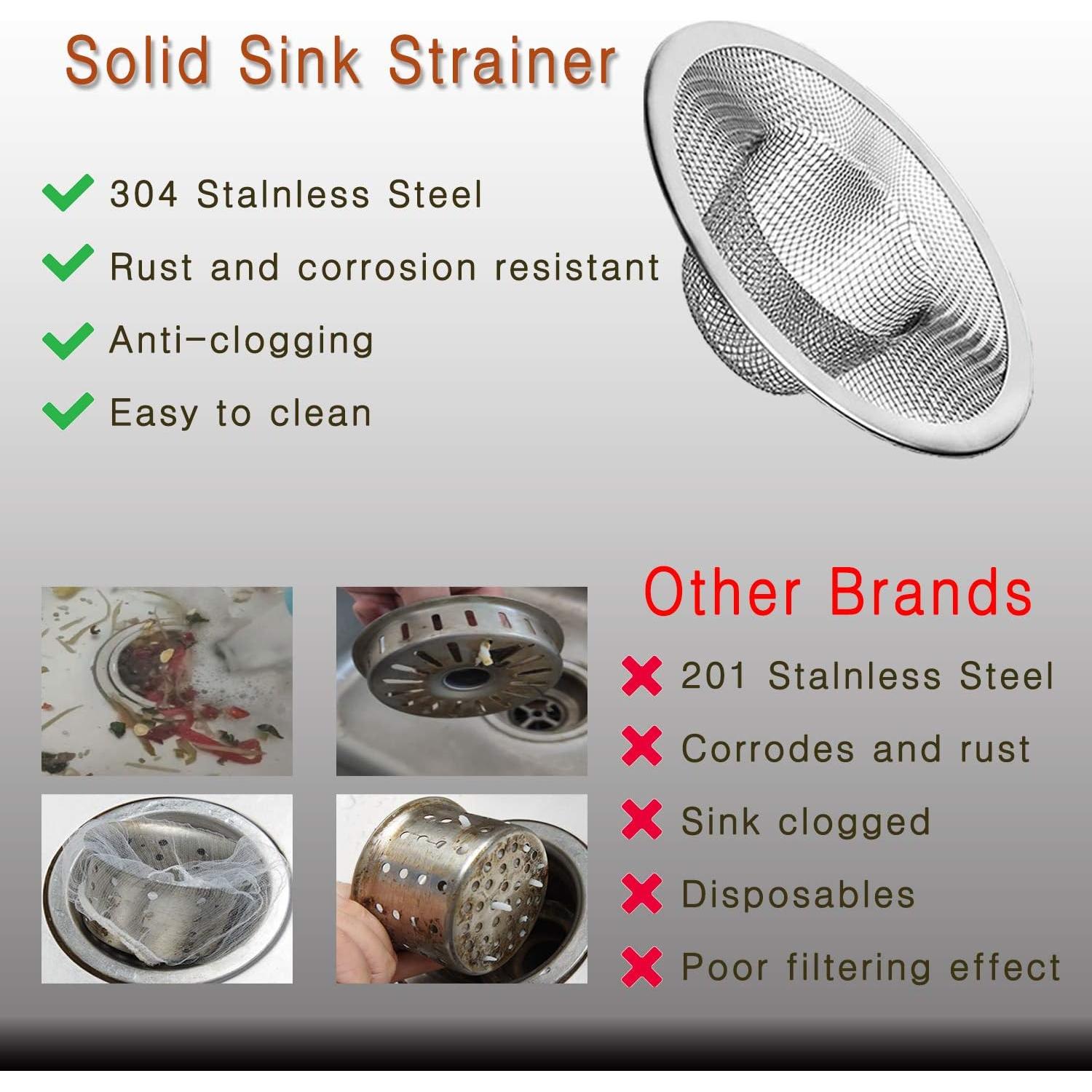 Filtro de desagüe de acero inoxidable ArtioHipo 2.75"