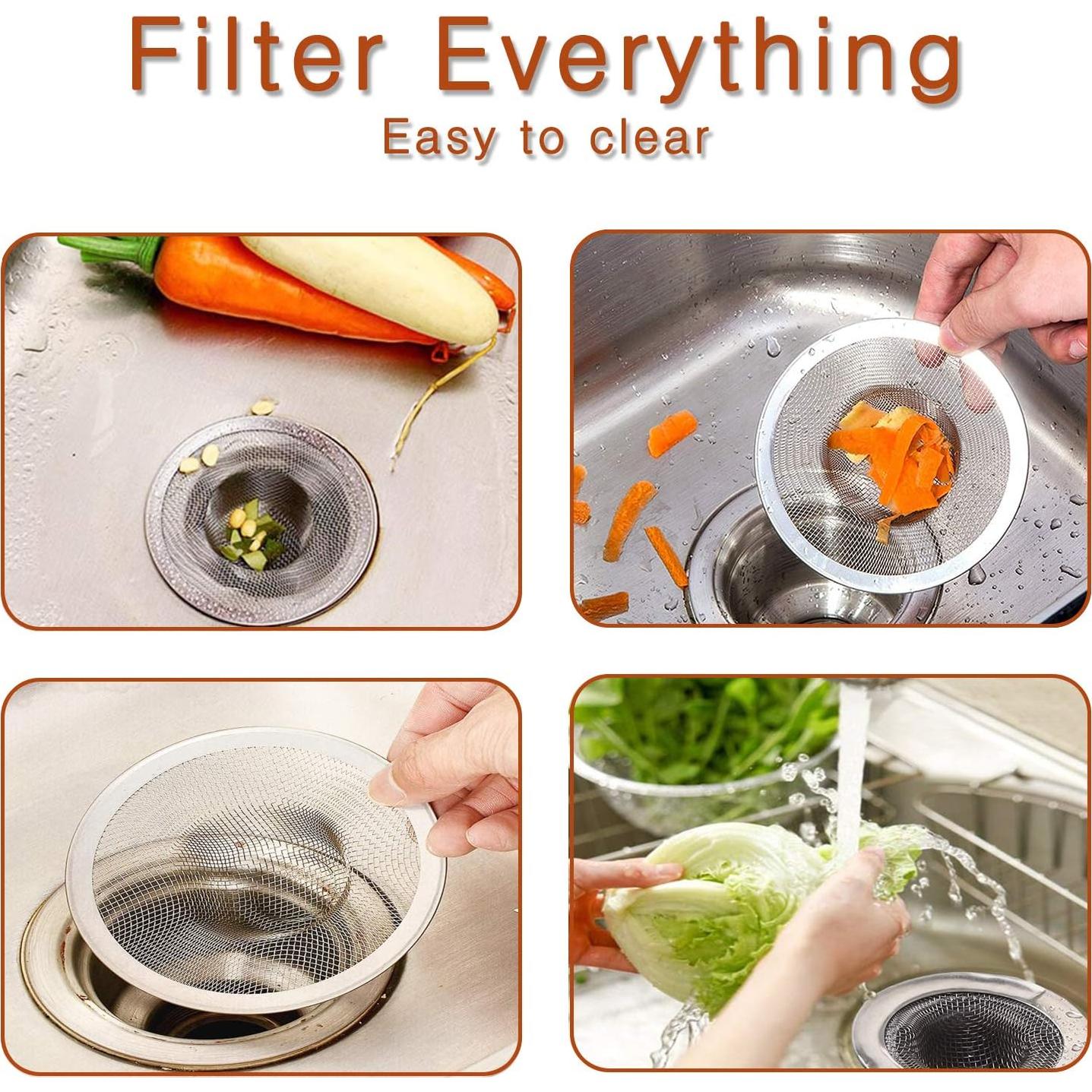 Filtro de desagüe de acero inoxidable ArtioHipo 2.75"