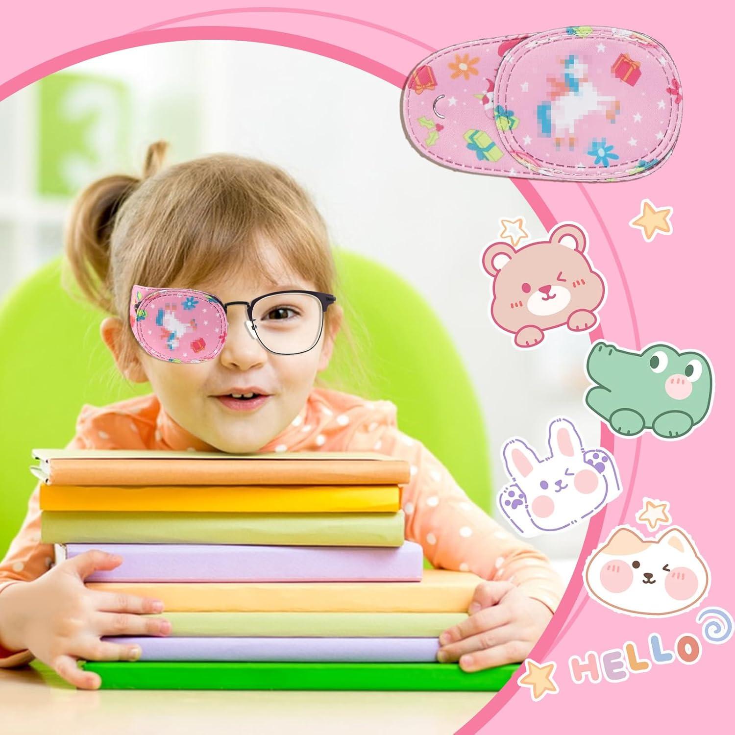 Parche para Ojos Lusofie 8 Pcs Coloridos para Niños