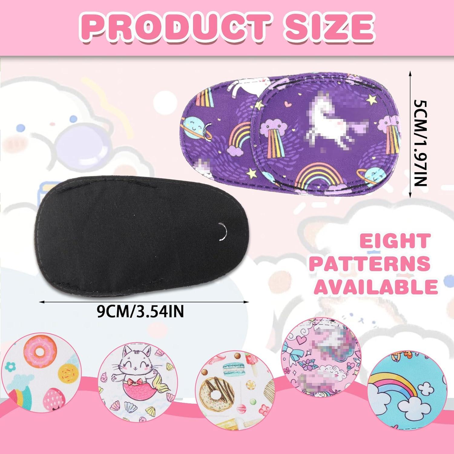 Parche para Ojos Lusofie 8 Pcs Coloridos para Niños