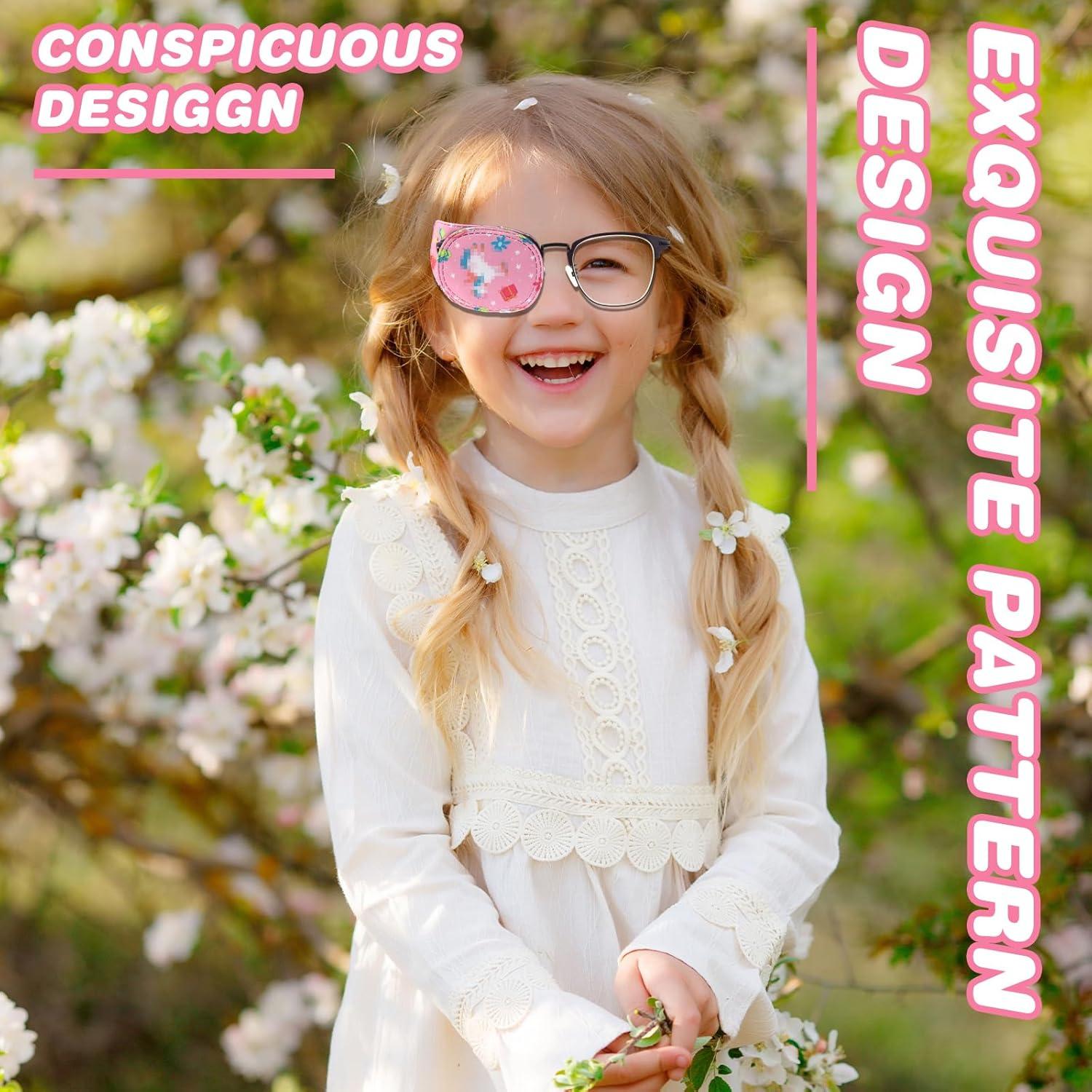 Parche para Ojos Lusofie 8 Pcs Coloridos para Niños