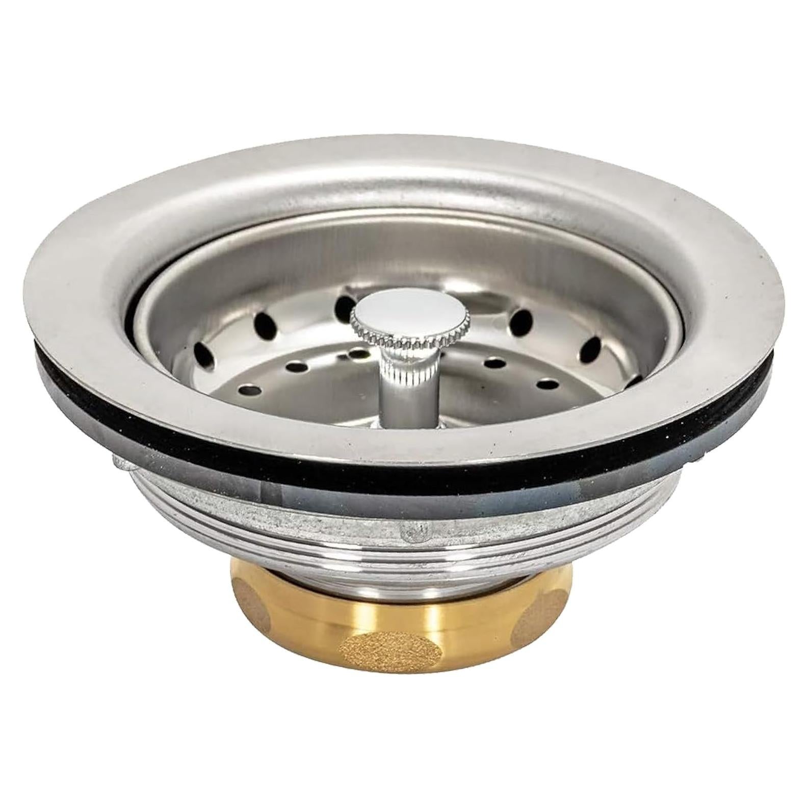 Colador de Fregadero EZ-FLO Acero Inoxidable 11,43 cm