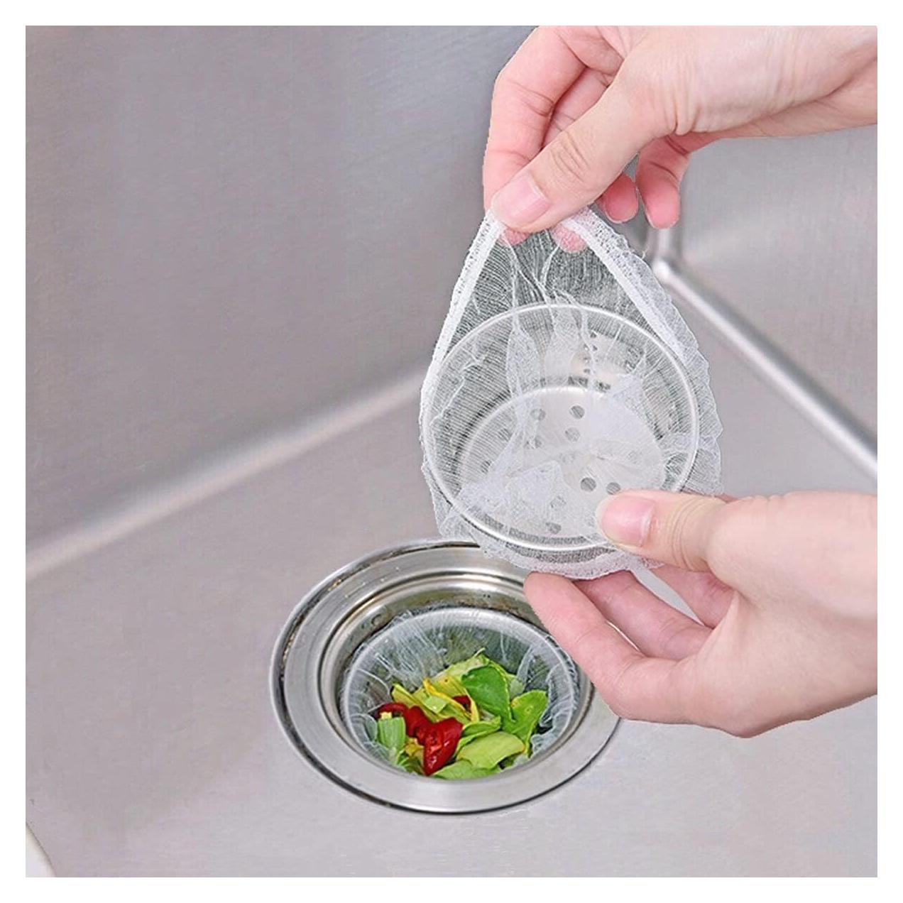 Colador Desechable CNSZNAT 200 Pcs Malla Fregadero Cocina