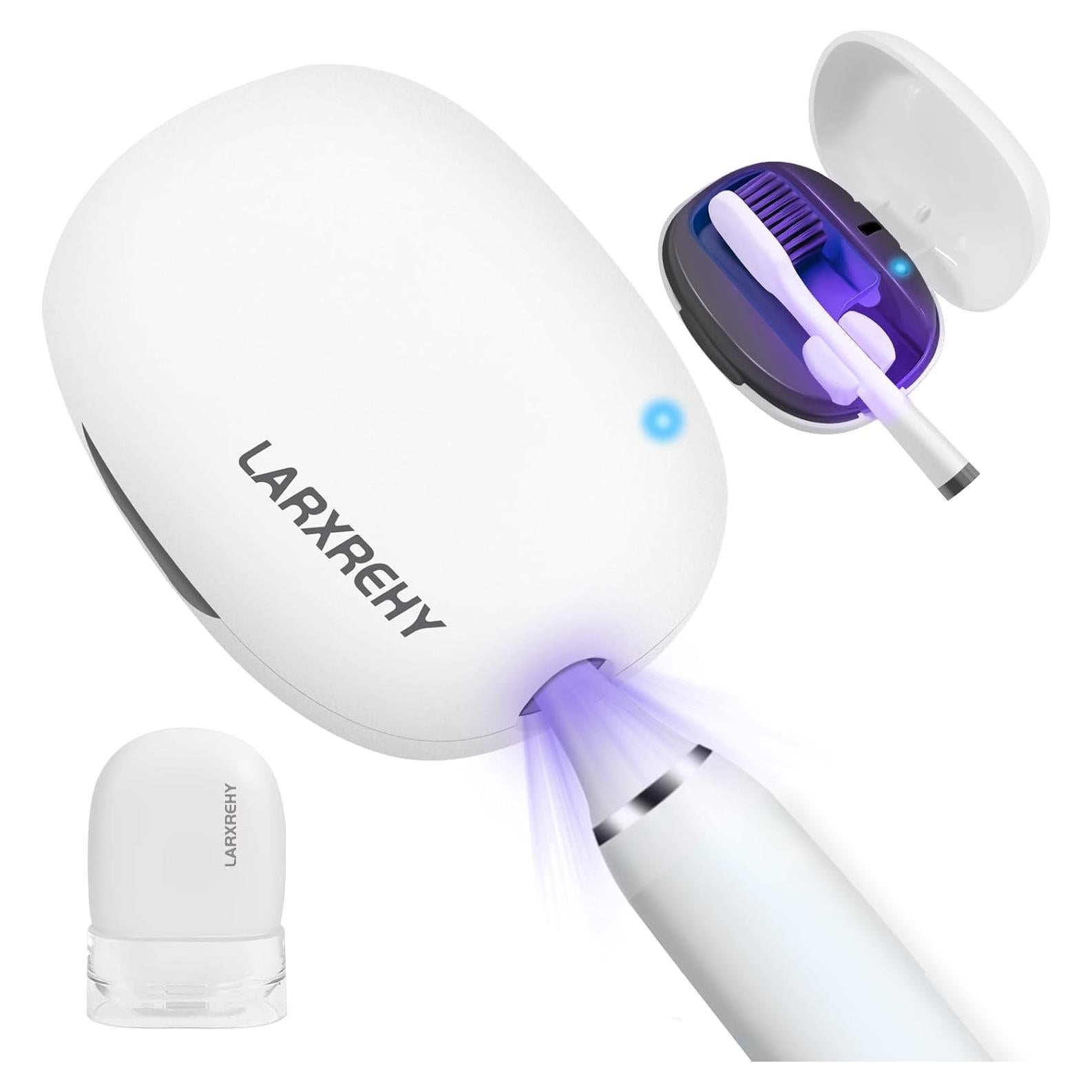 Estuche Limpiador de Cepillos de Dientes LARXREHY Blanco