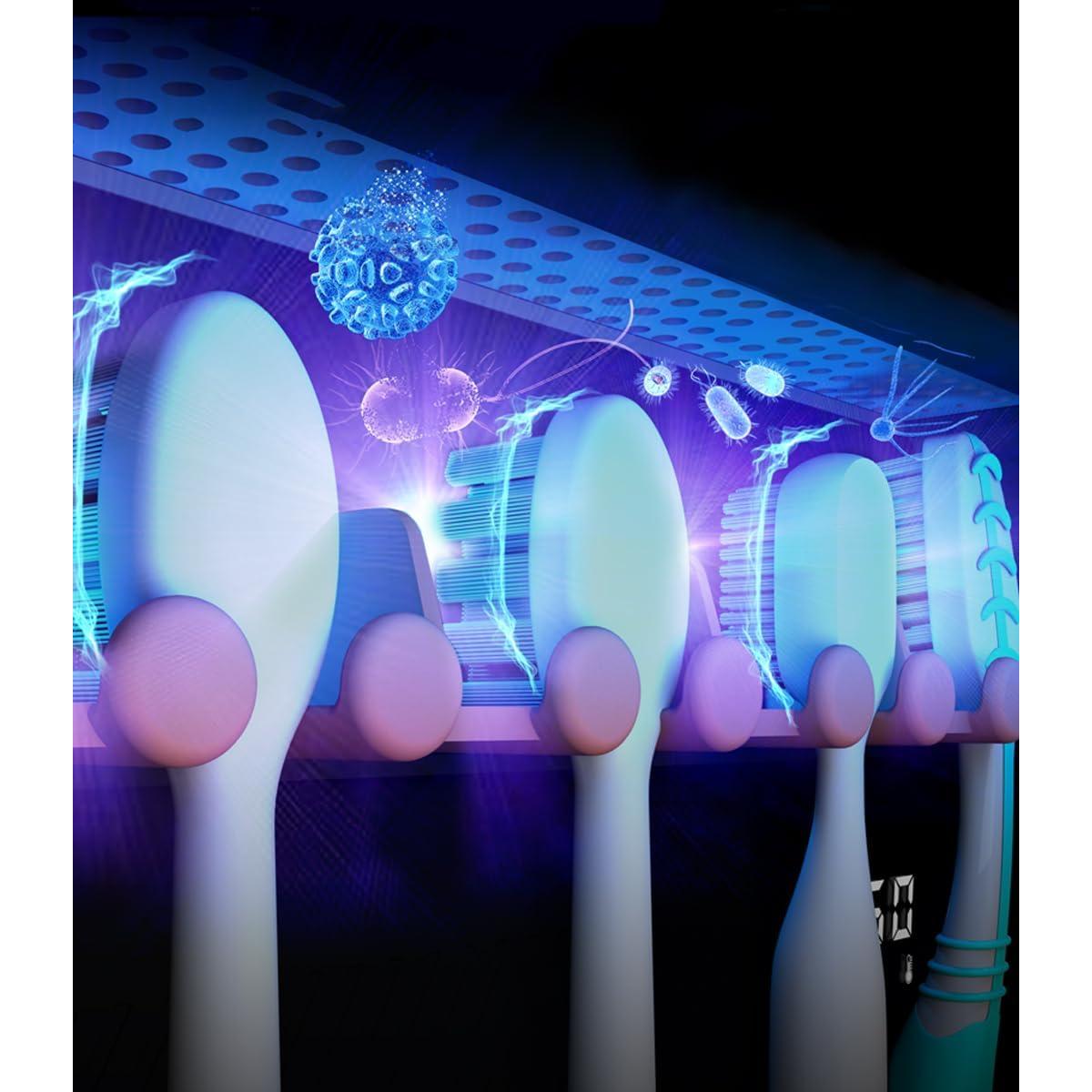Soporte para Cepillos de Dientes StarWin con Luz UV y Secado