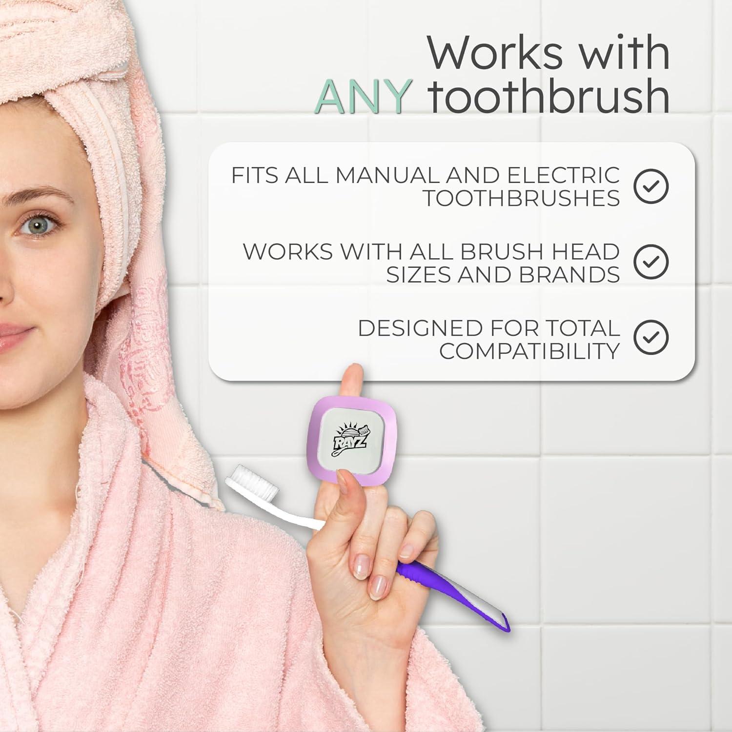 Desinfectante de Cepillos UV-C Rayz Portátil 99.9% Lavanda