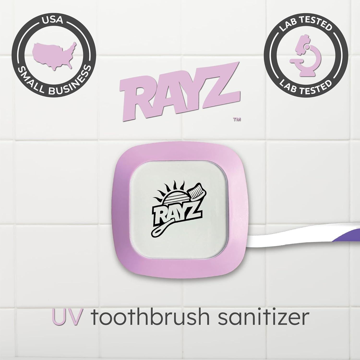 Desinfectante de Cepillos UV-C Rayz Portátil 99.9% Lavanda