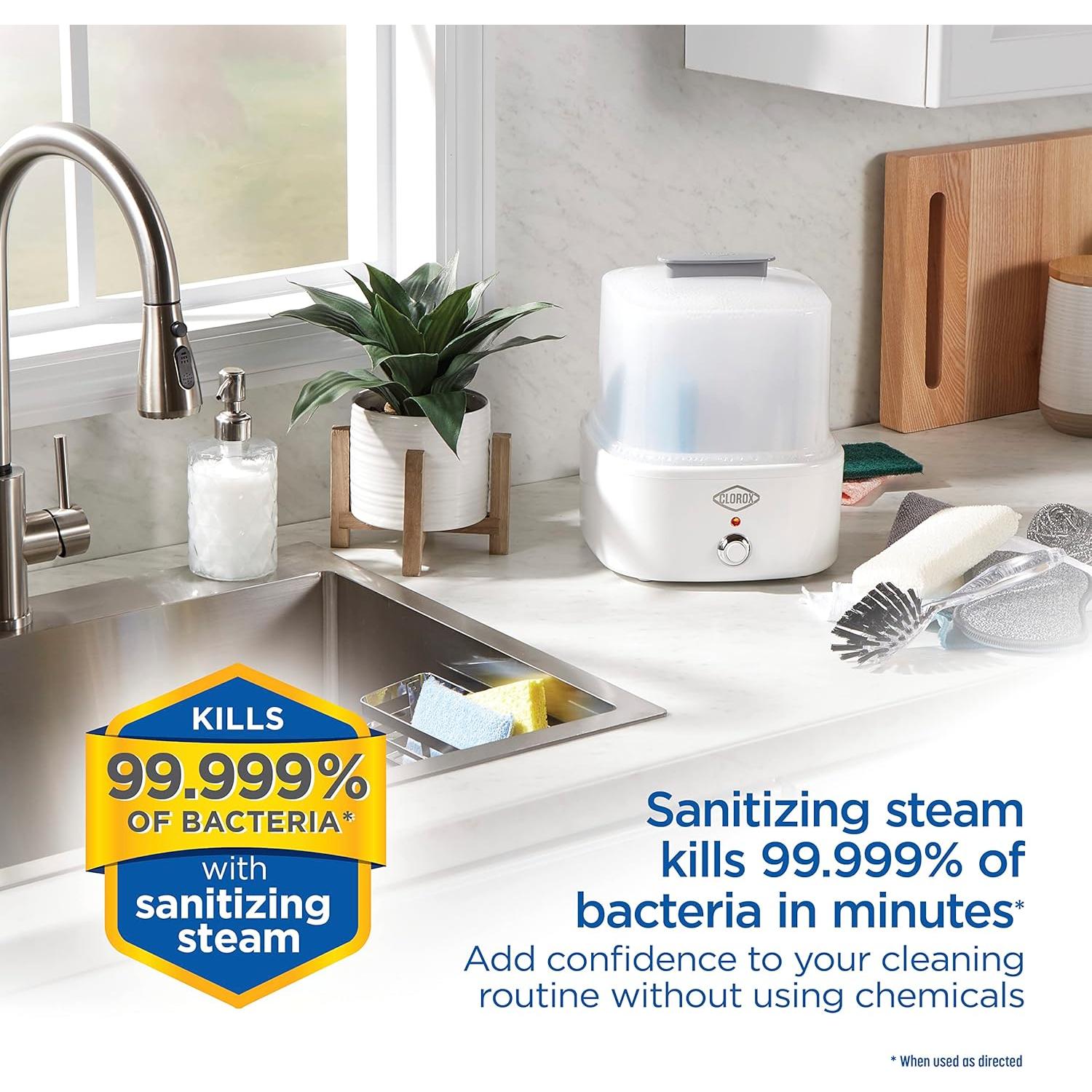 Desinfectante de Vapor Clorox 2 Niveles 600W Blanco