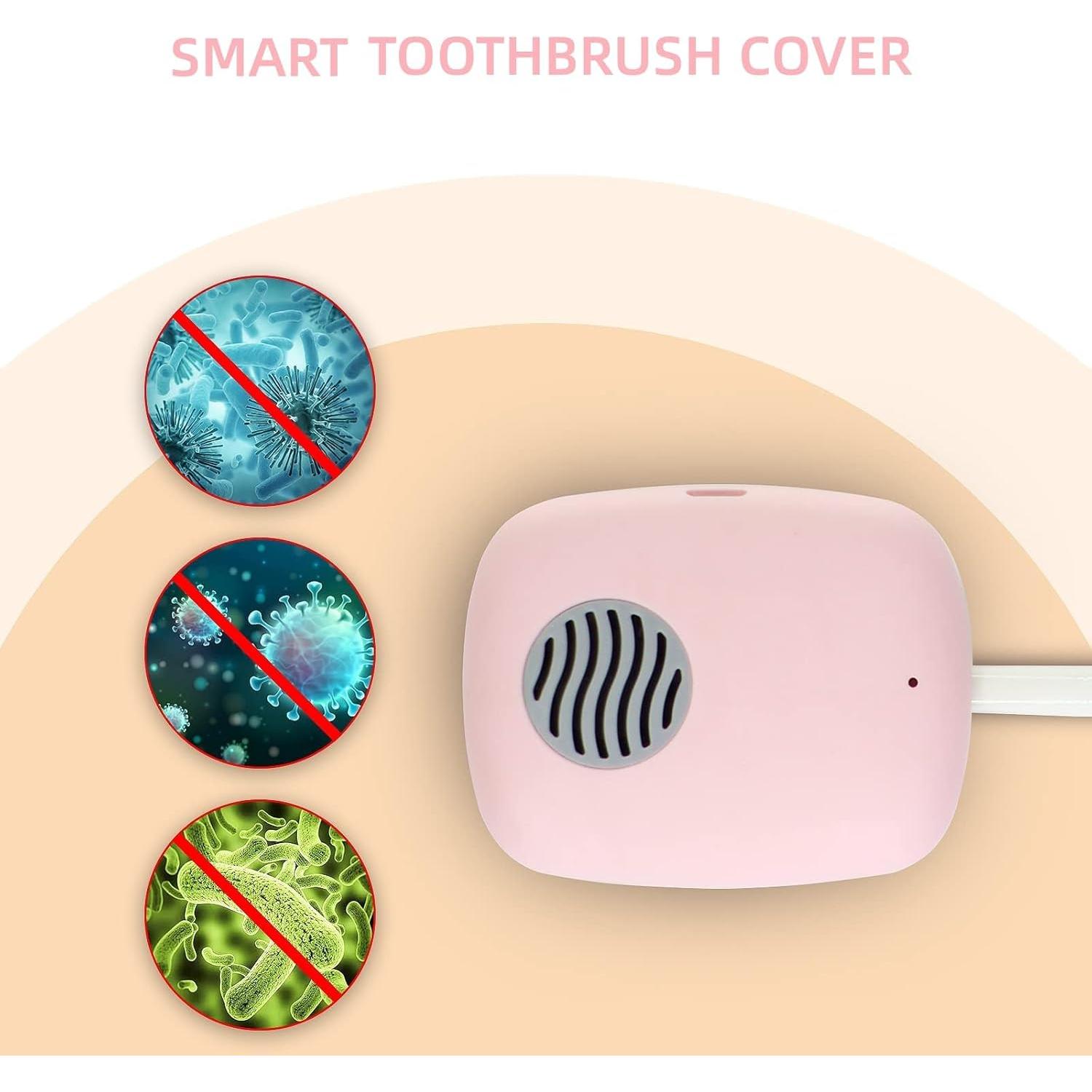 Funda de viaje para cepillo de dientes Becoolpet 021 rosa
