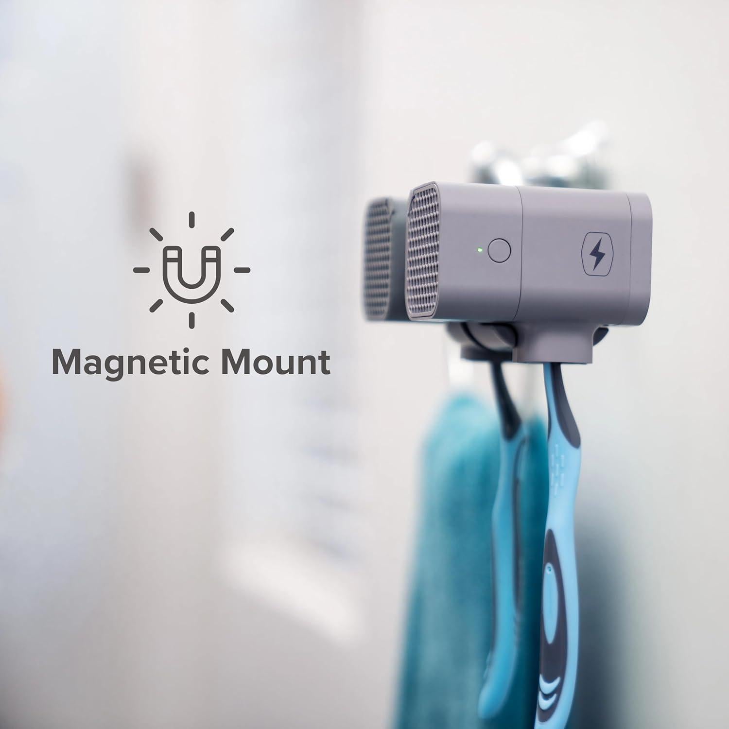 Desinfectante de Cepillos de Dientes PhoneSoap UV Gris