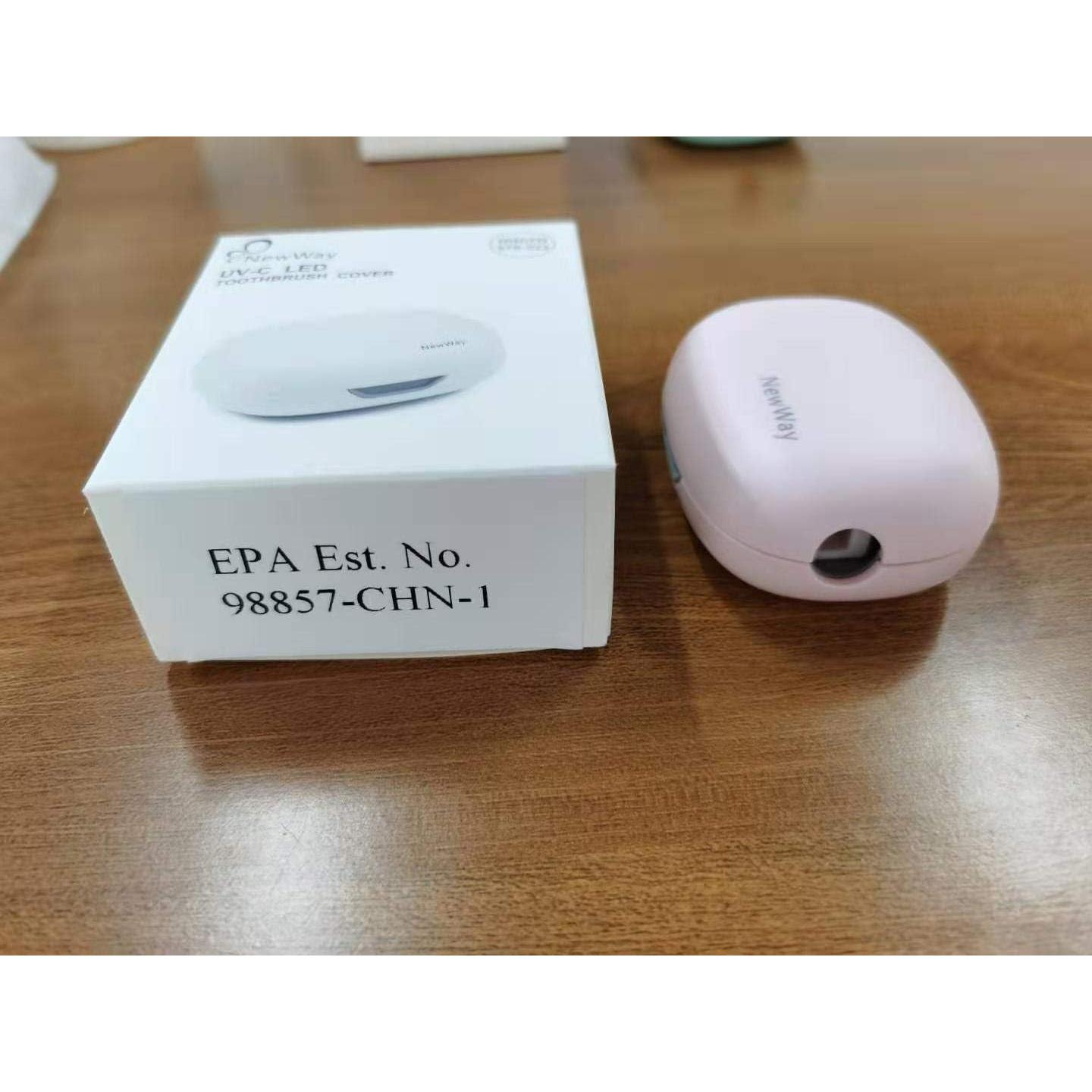 Funda de cepillo de dientes UVC NewWay B-004D rosa