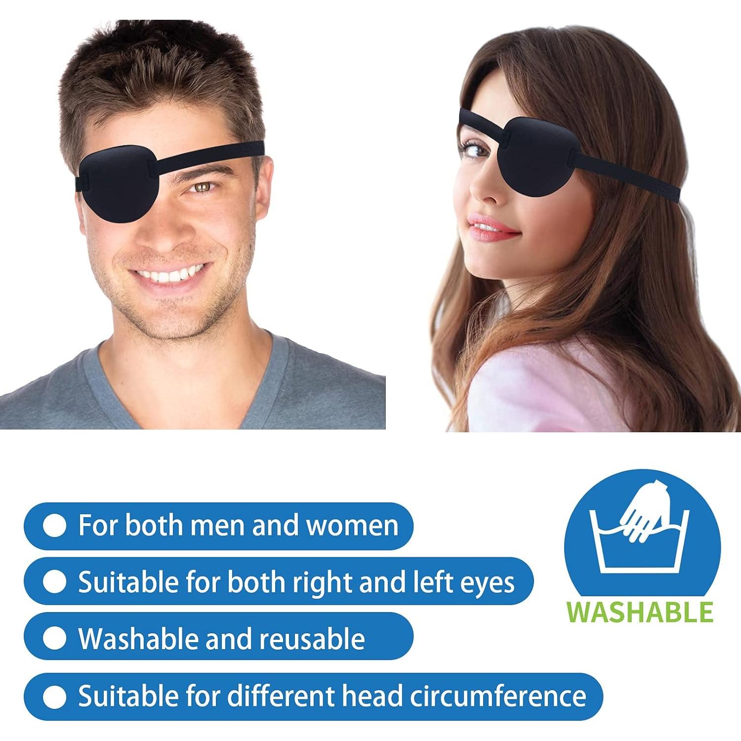 Parche para Ojos RIKEYO 3D Ajustable para Ojo Perezoso