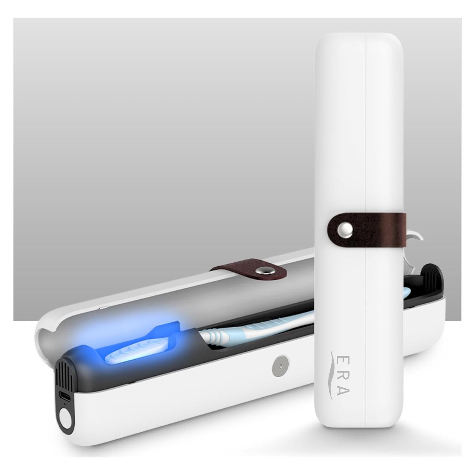 Funda desinfectante para cepillo de dientes ERA con luz UV