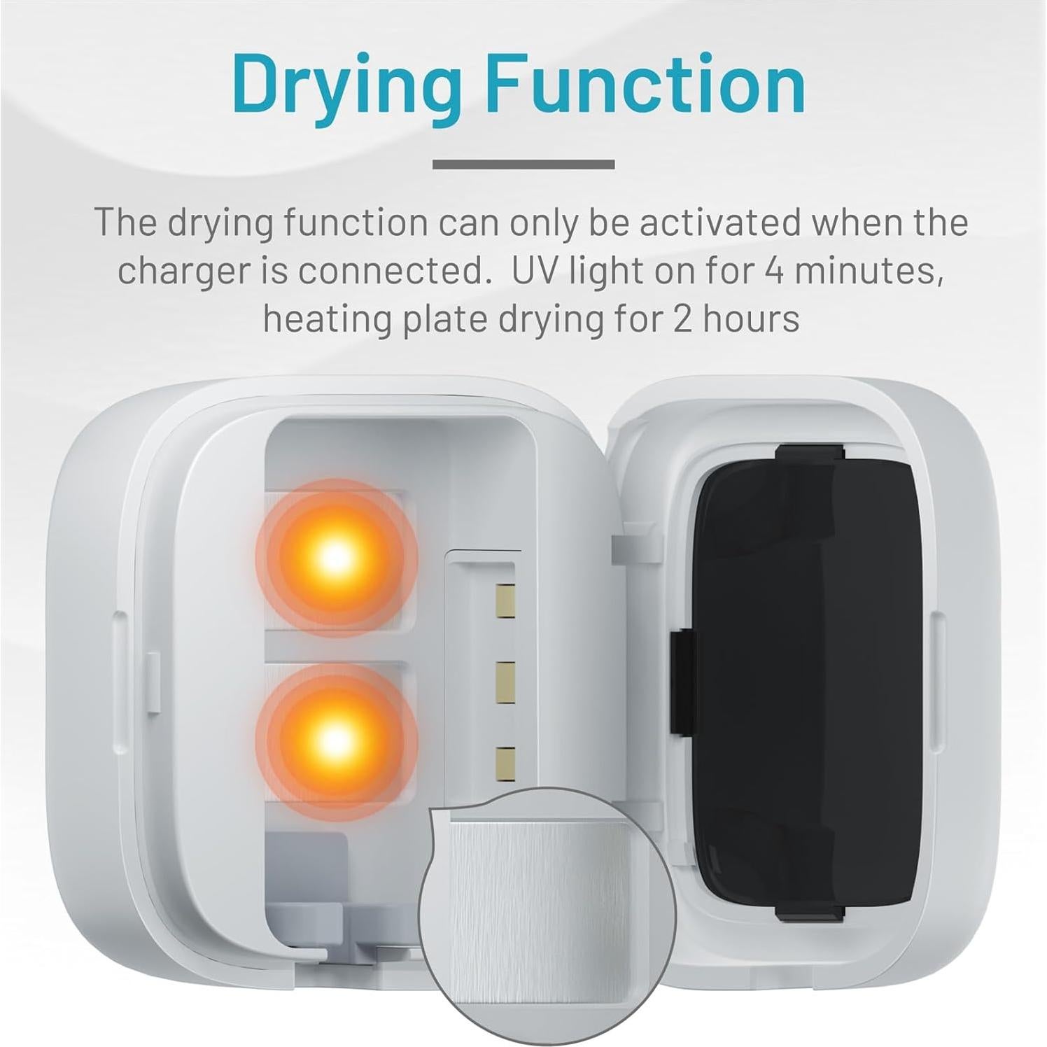 Estuche Limpiador UV StarWin para Cepillos de Dientes - Blanco