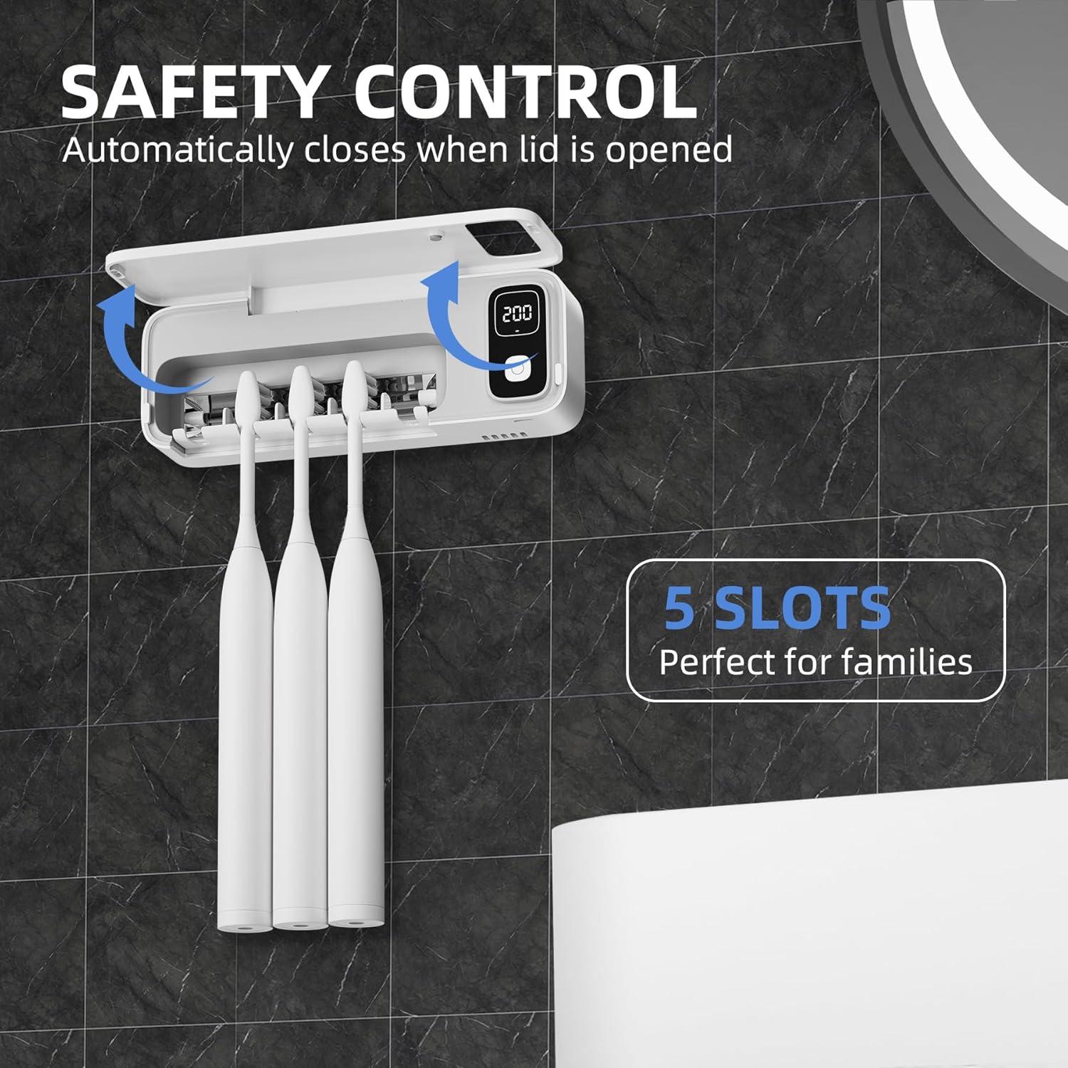 Desinfectante de Cepillos de Dientes UV Luckin Smile 2200mAh