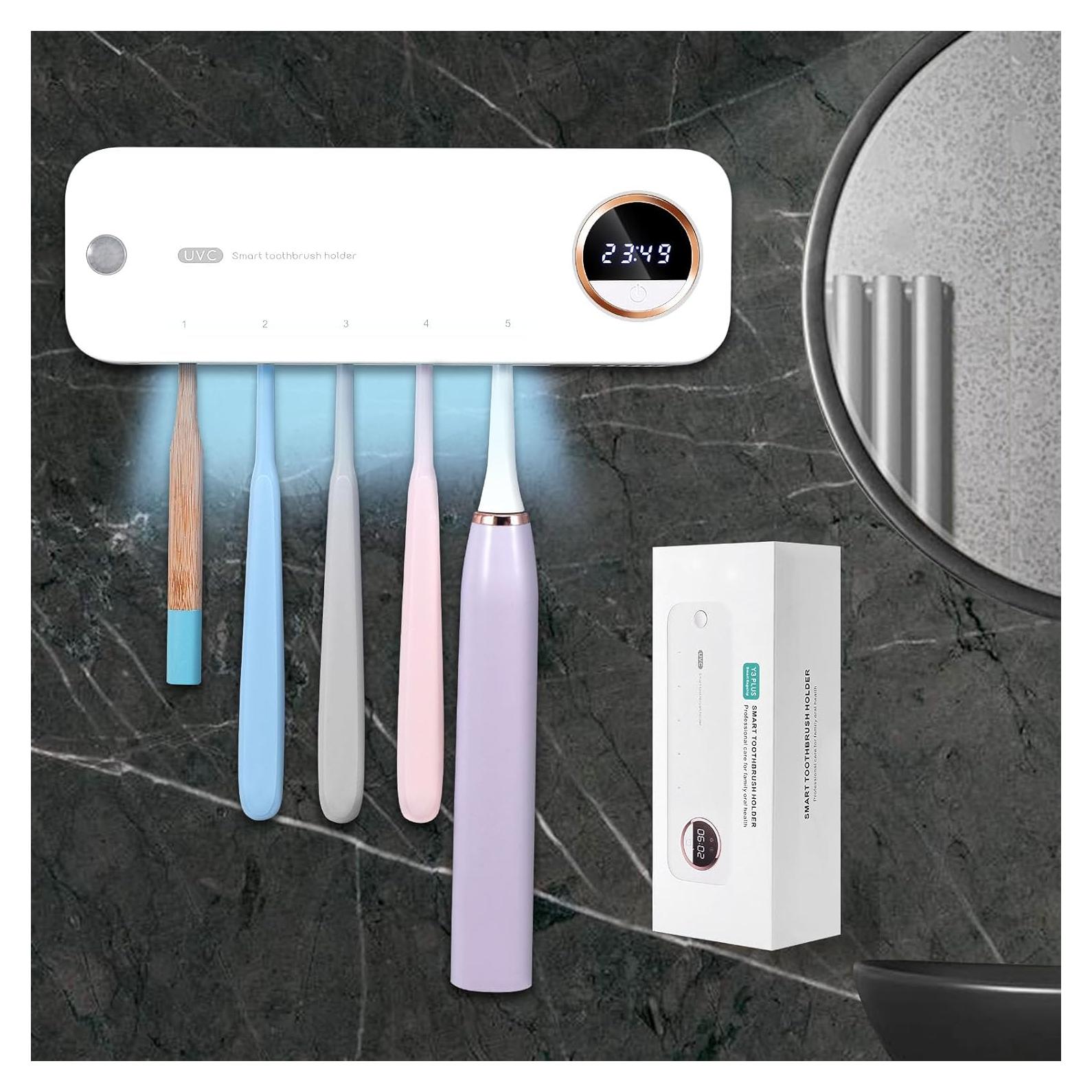 Limpiador de Cepillos de Dientes GFBEBDV Montaje en Pared