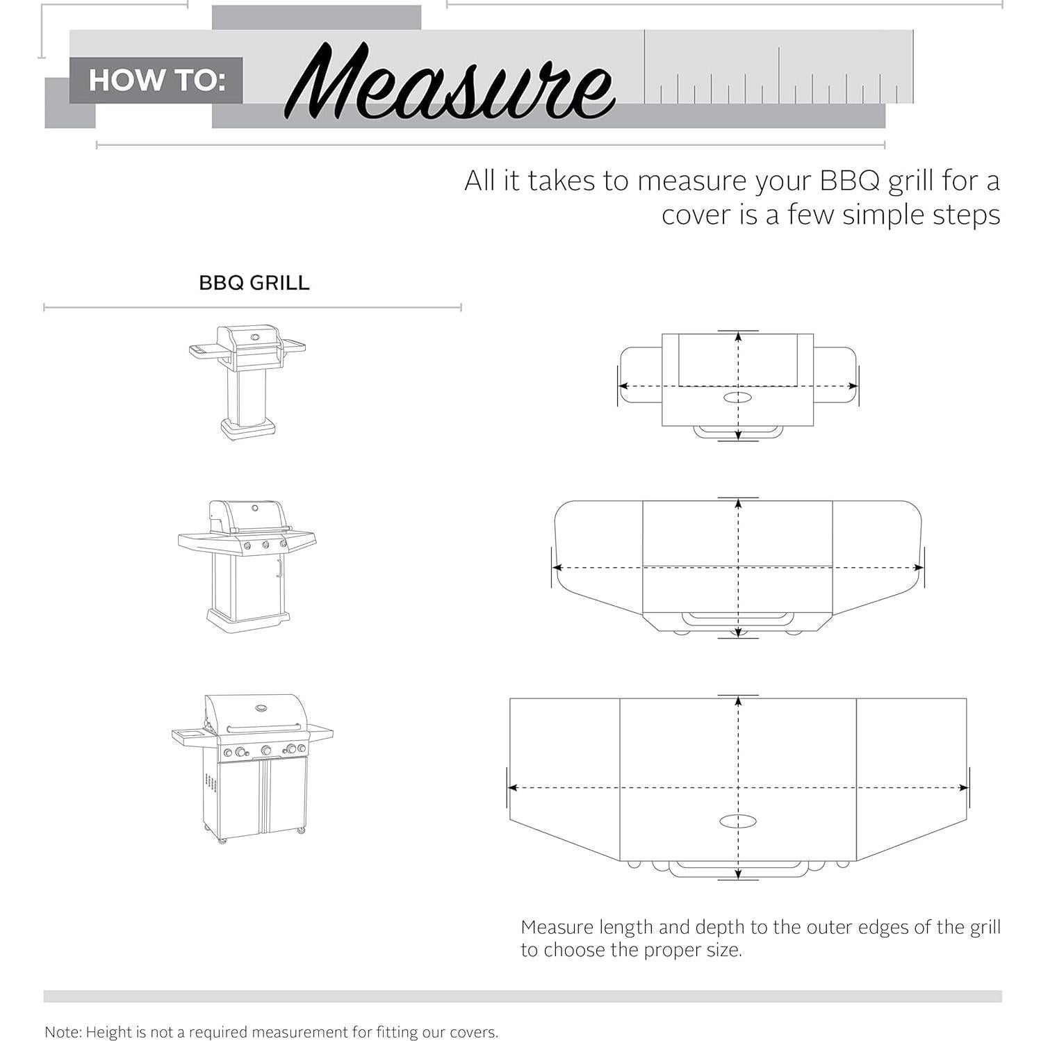 Cubierta para Parrilla Classic Accessories 58" Resistente Agua