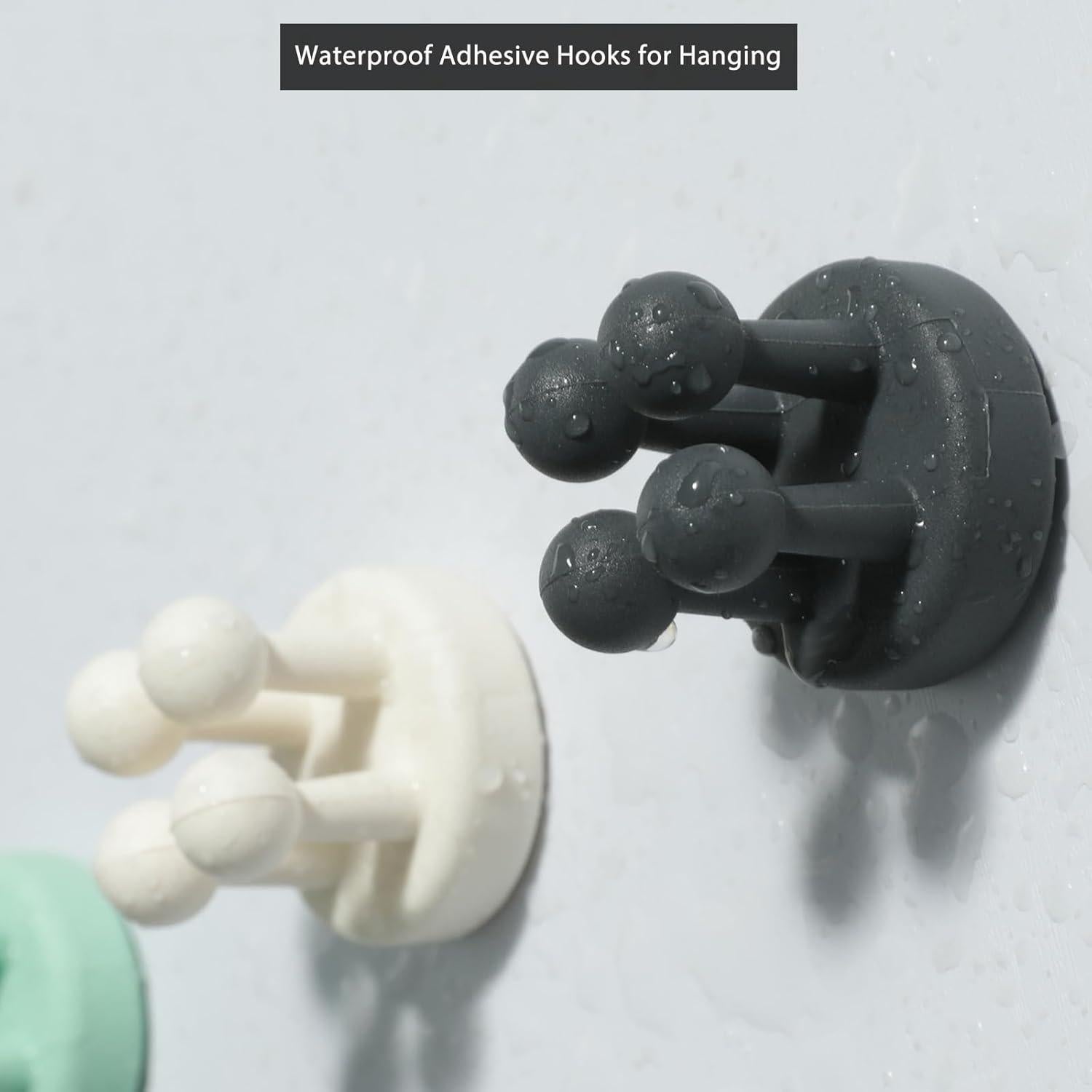 Soporte de Afeitar iBetterLife 4Pcs Silicona Montaje Pared