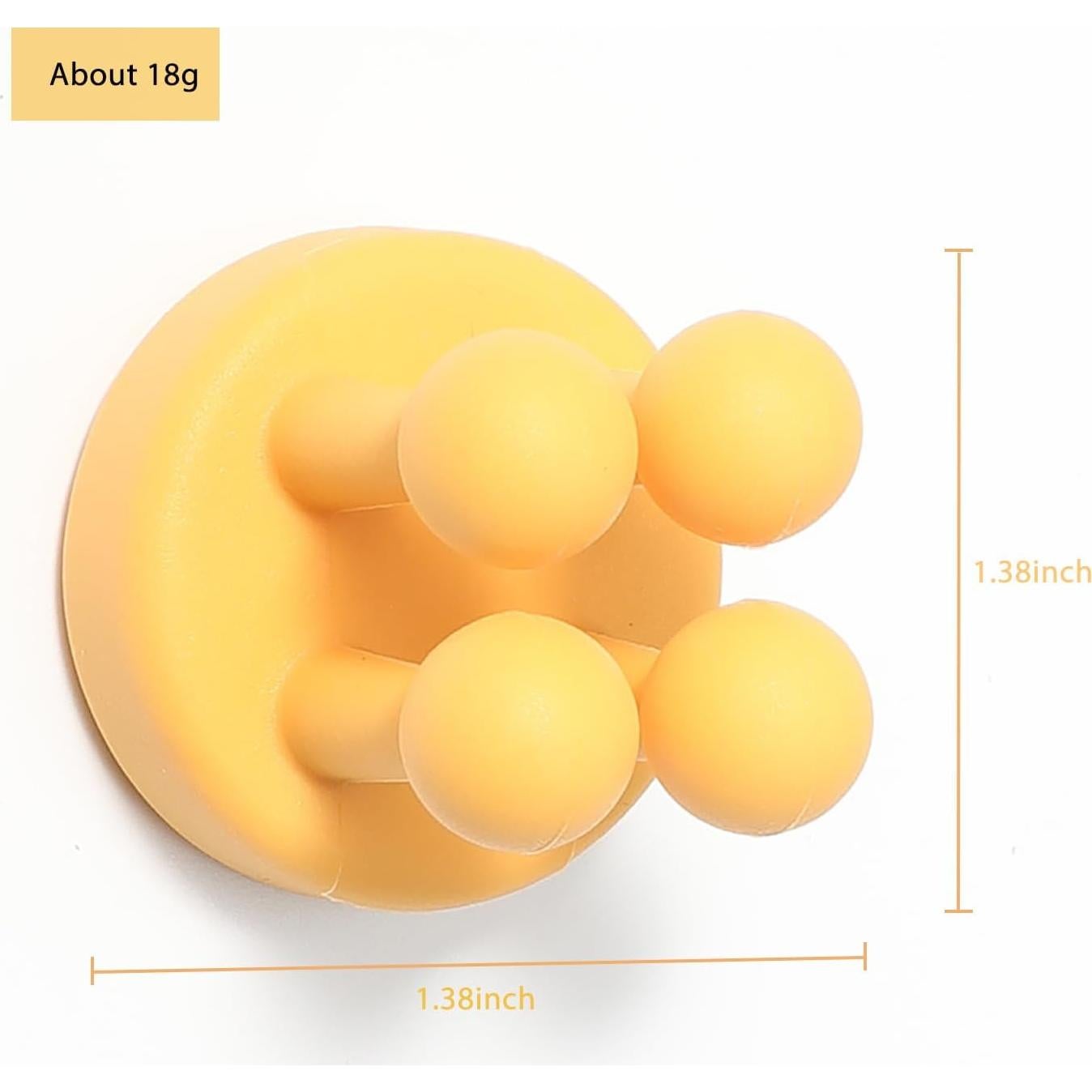 Soporte de Afeitar iBetterLife 4Pcs Silicona Montaje Pared