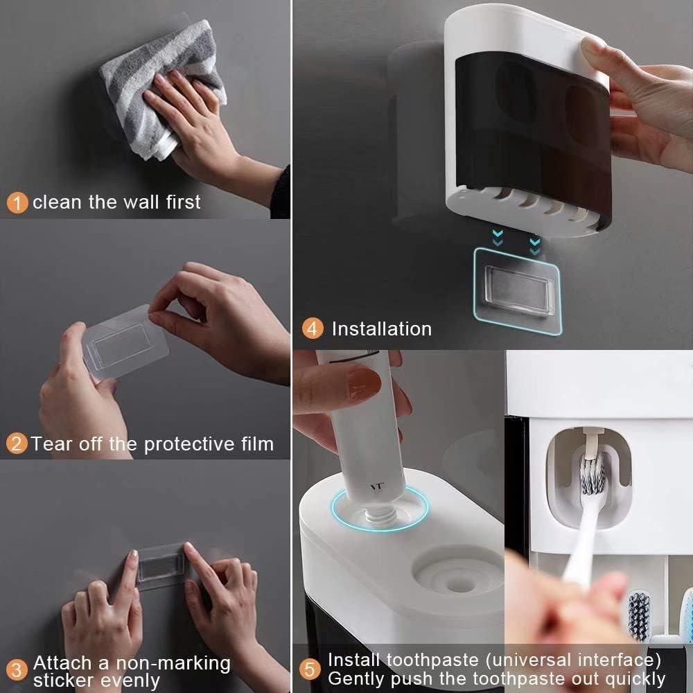 Soporte de Cepillo de Dientes Eléctrico StAider con Dispensador