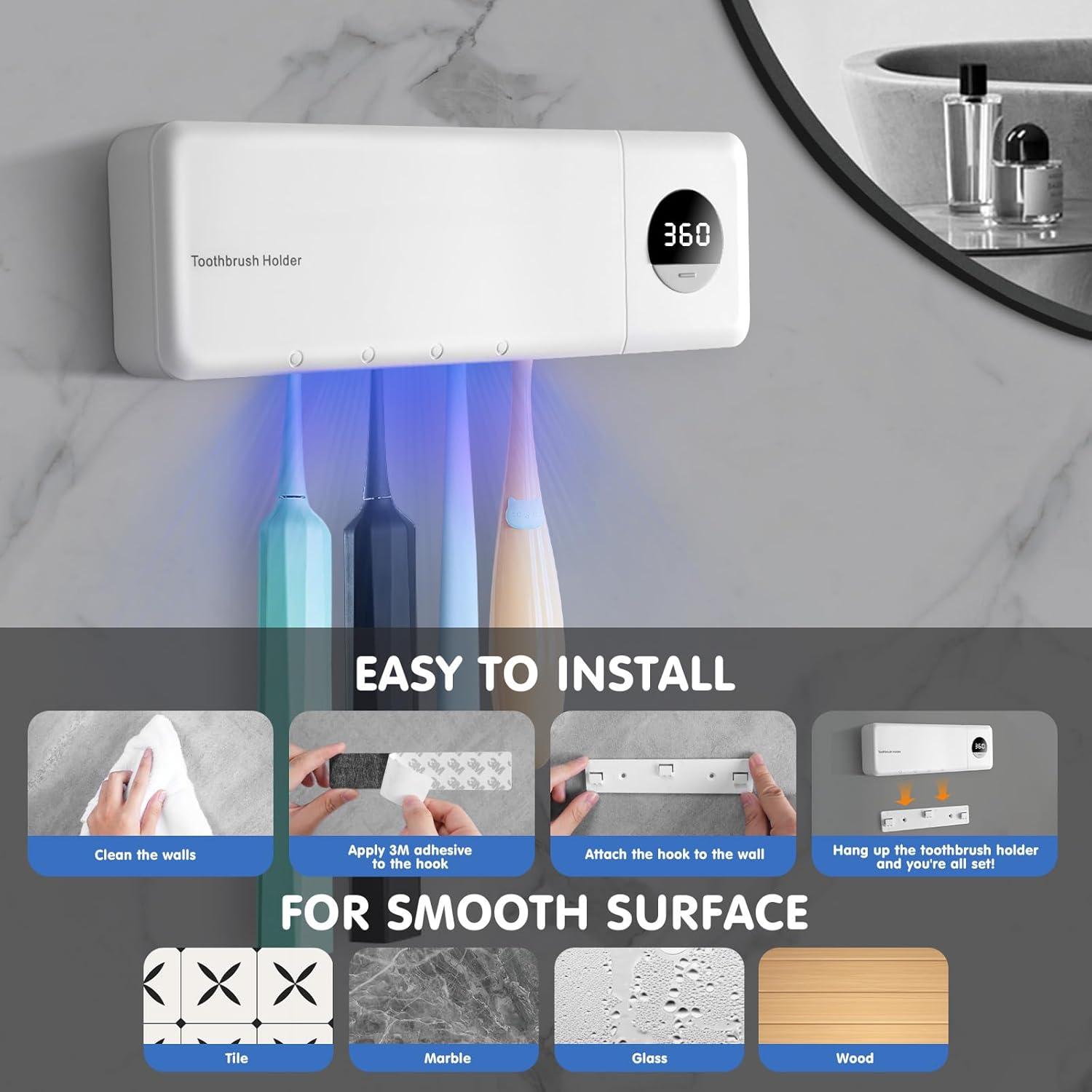 Soporte desinfectante para cepillos Little Quokka 2000mAh