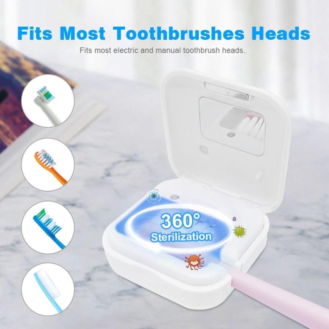Estuche de cepillo de dientes UV-C Bliss BlueBrite - Portátil