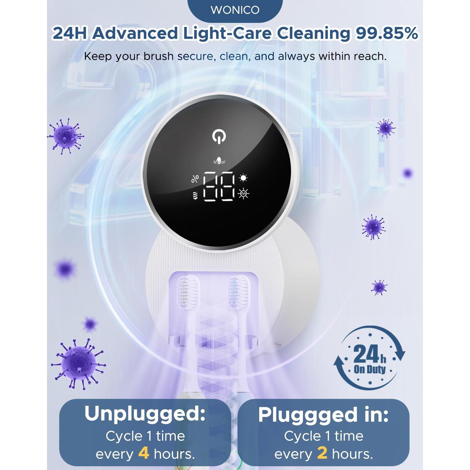 Soporte desinfectante para cepillos WONICO X131 Ultra