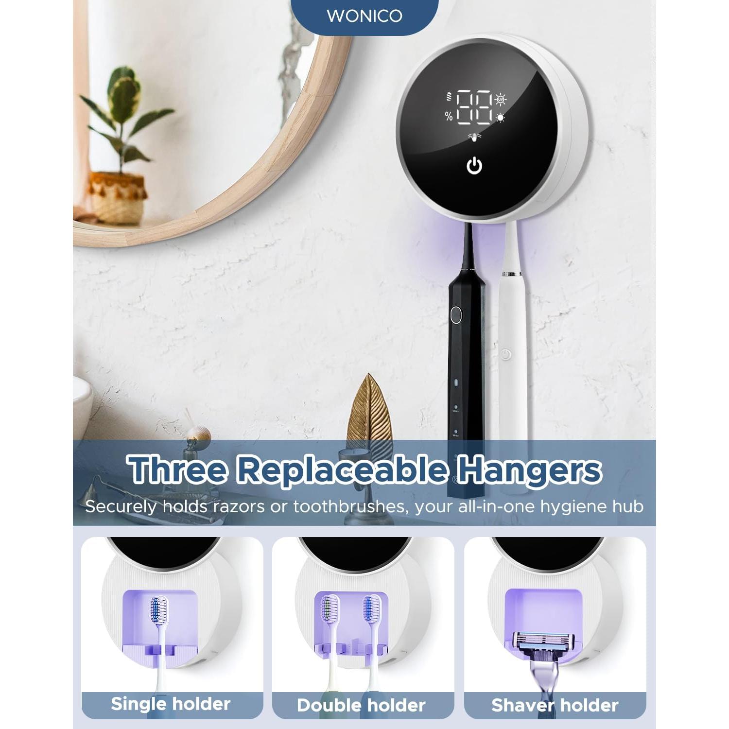 Soporte desinfectante para cepillos WONICO X131 Ultra