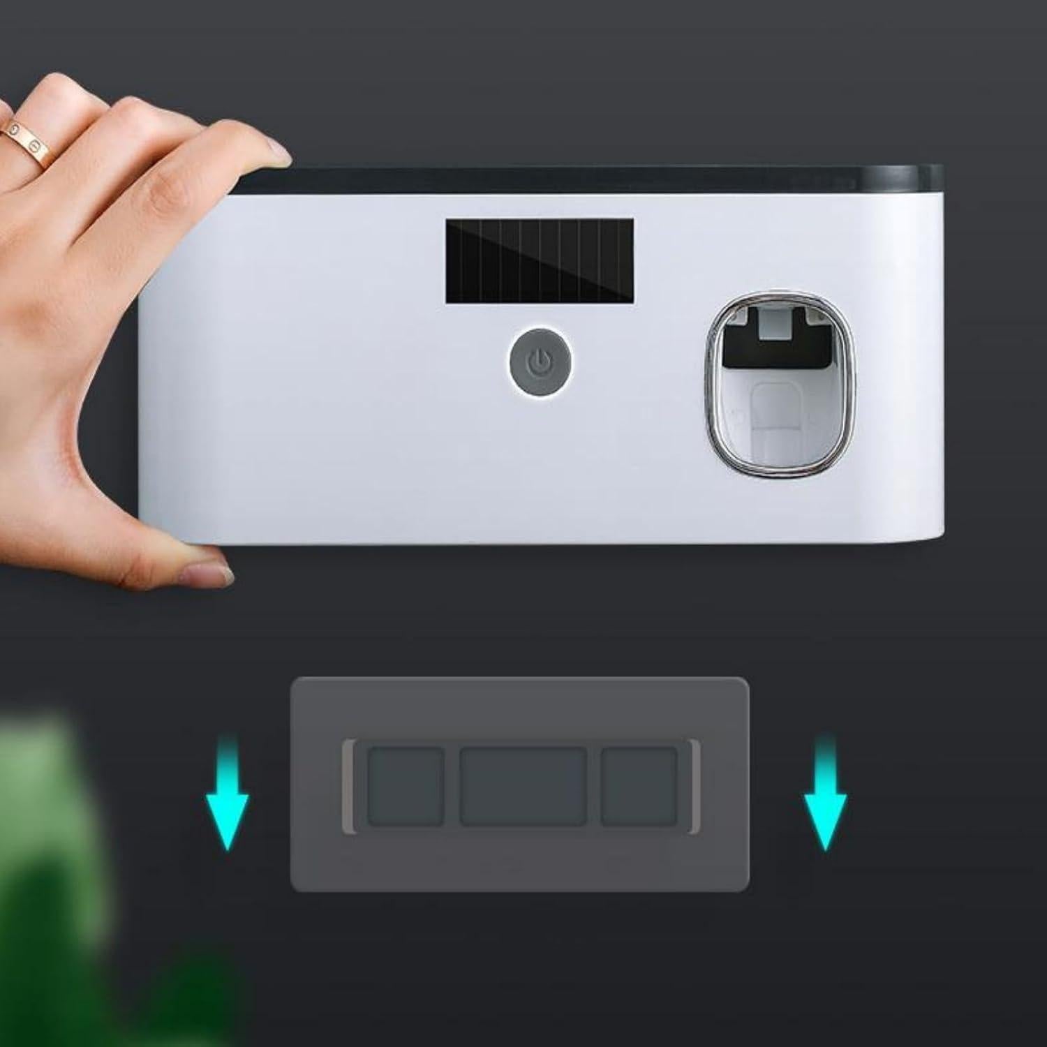 Soporte para Cepillos de Dientes Coniengk 5 Ranuras Montado Pared