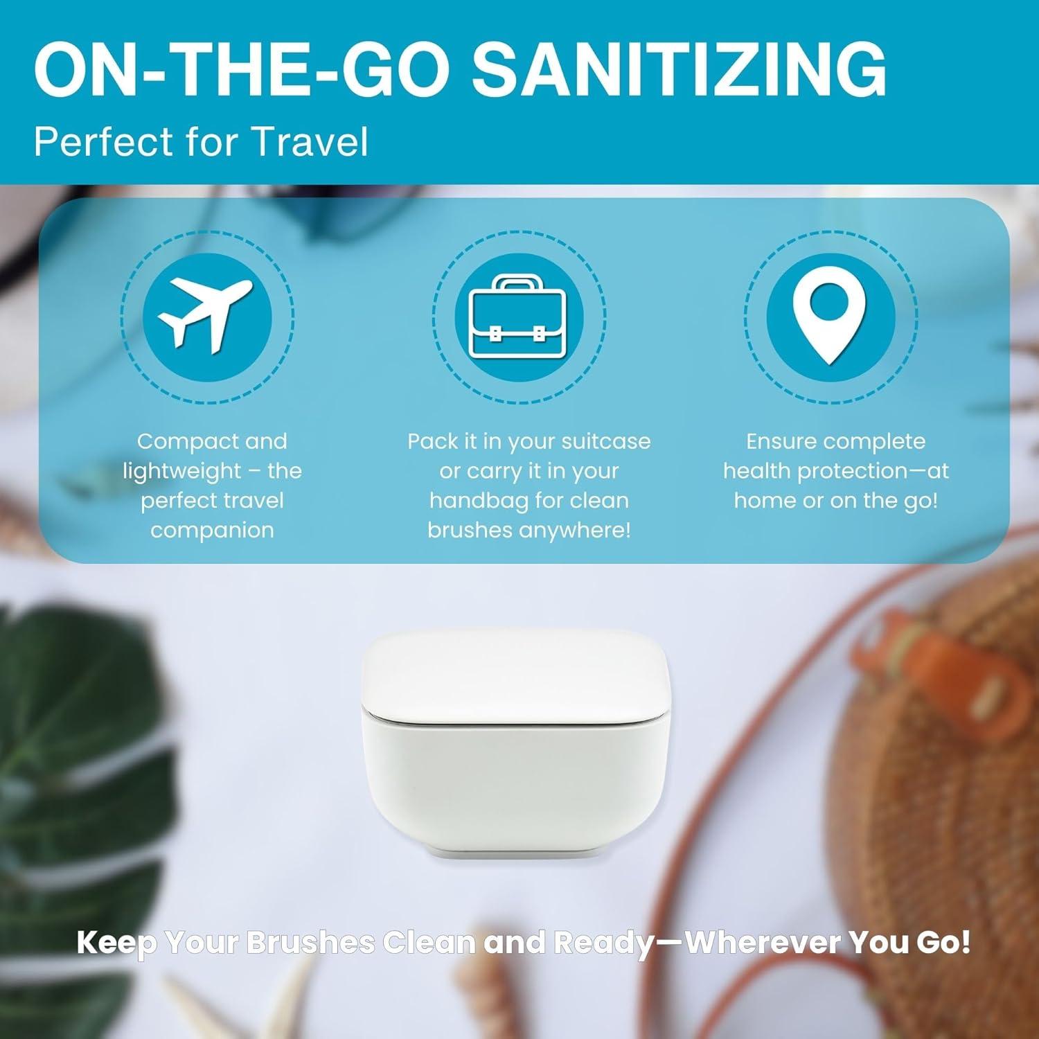 Desinfectante de Cepillos de Dientes Tool Klean UVC - Portátil