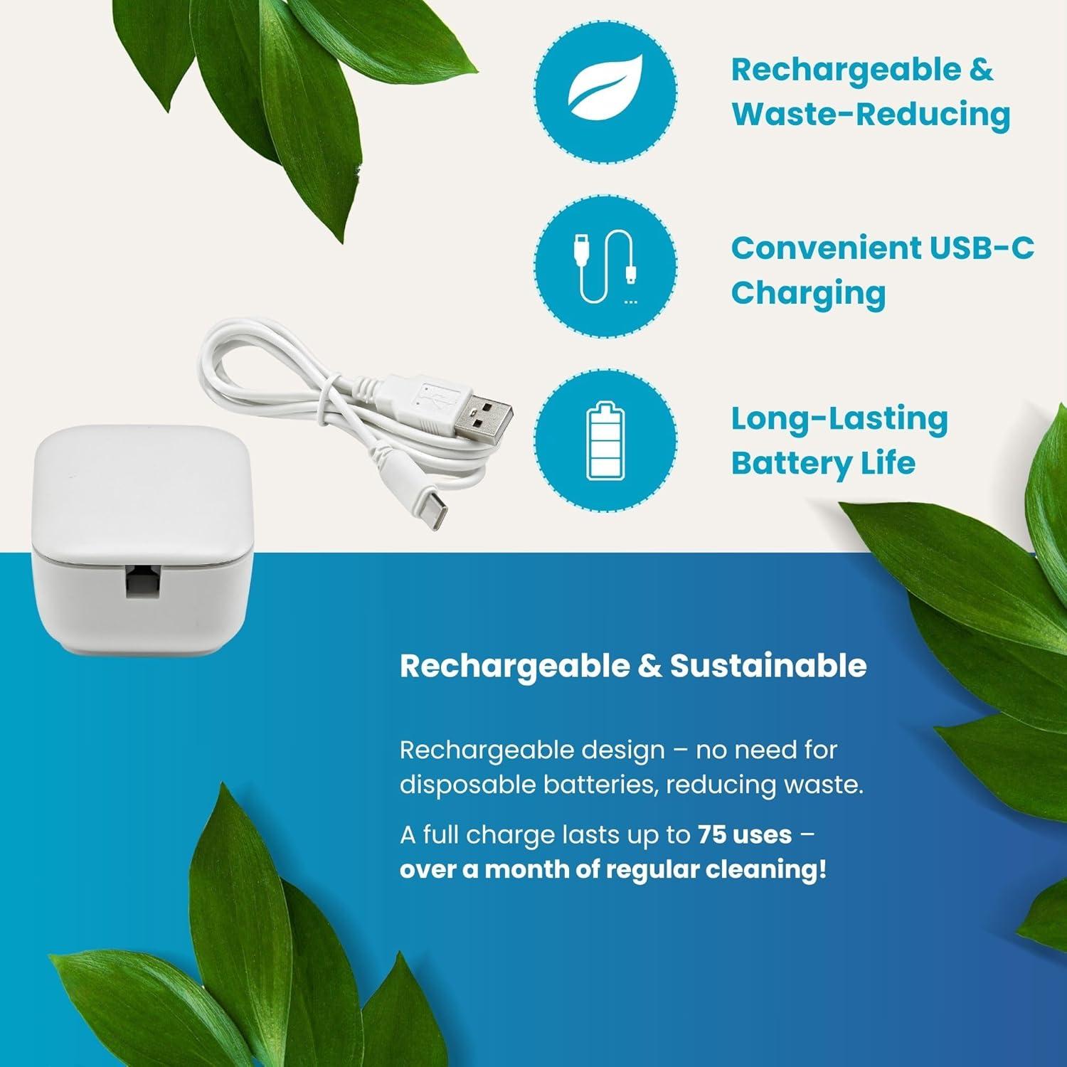 Desinfectante de Cepillos de Dientes Tool Klean UVC - Portátil