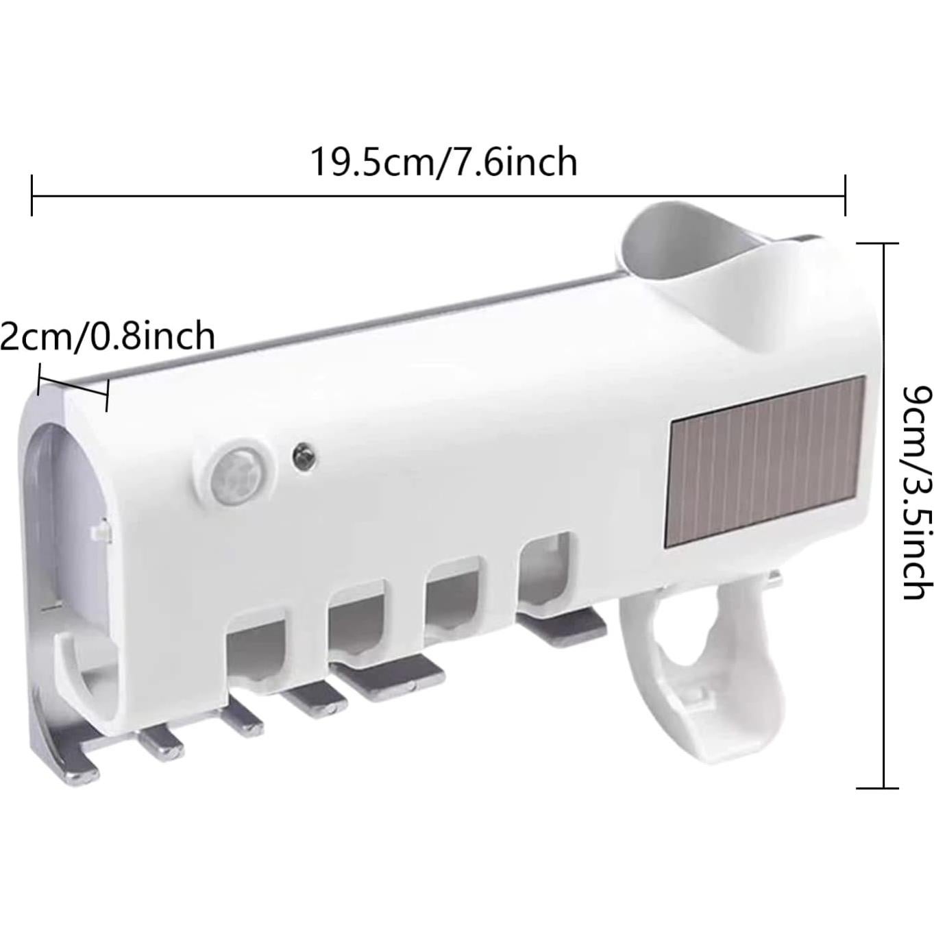Soporte para Cepillos de Dientes con Luz UV LA PARTE PERFECTA