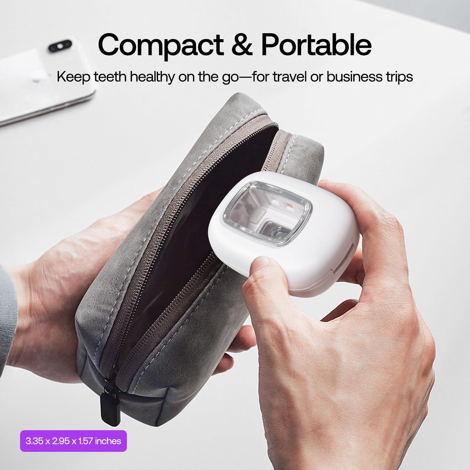 Funda y soporte para cepillos de dientes ELMWAY UV 99.9%