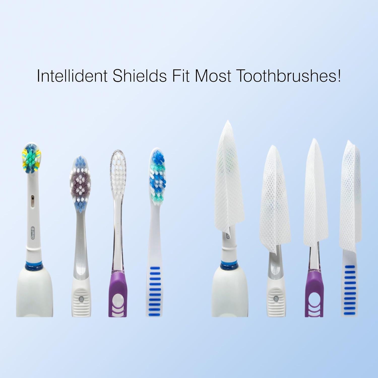 Cubiertas para Cepillos de Dientes Intellident - 10 Unidades