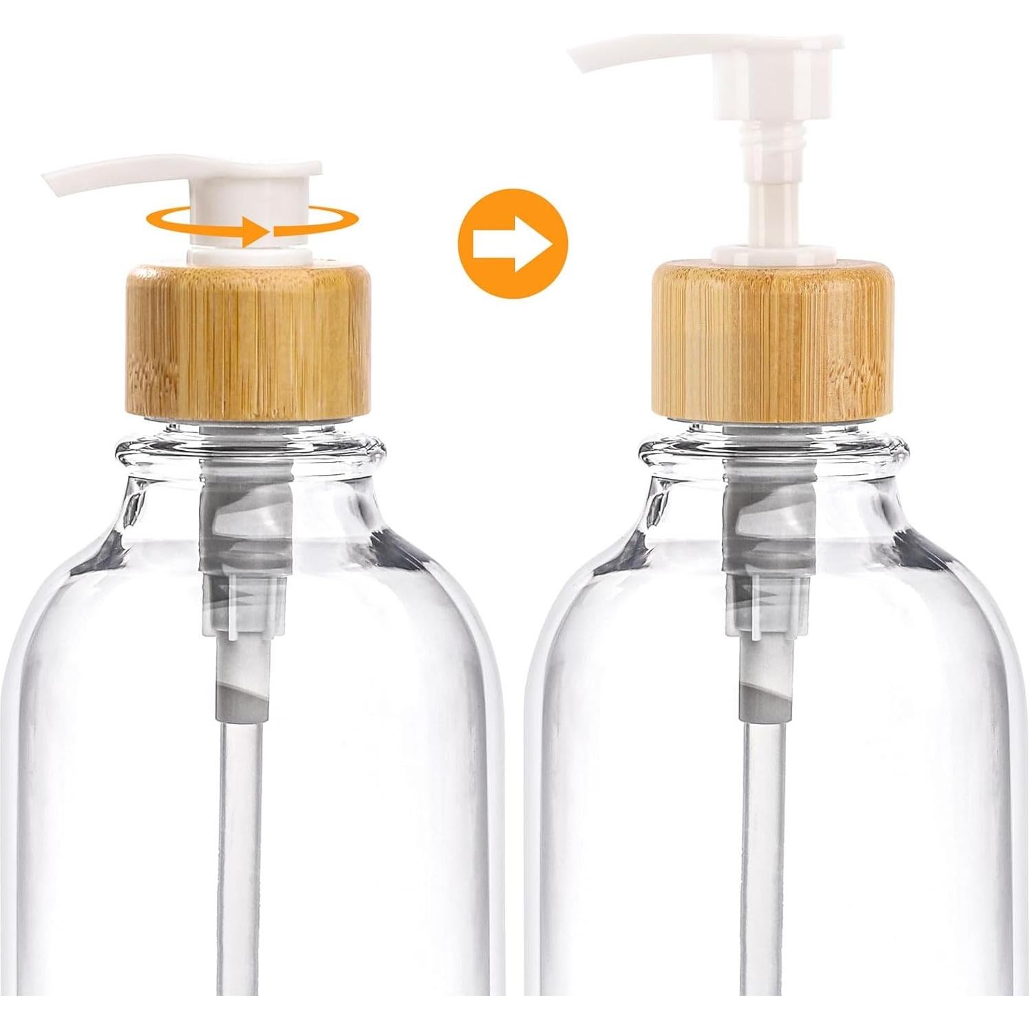 Juego de Accesorios de Baño Tbestmax 4 Piezas Bambú